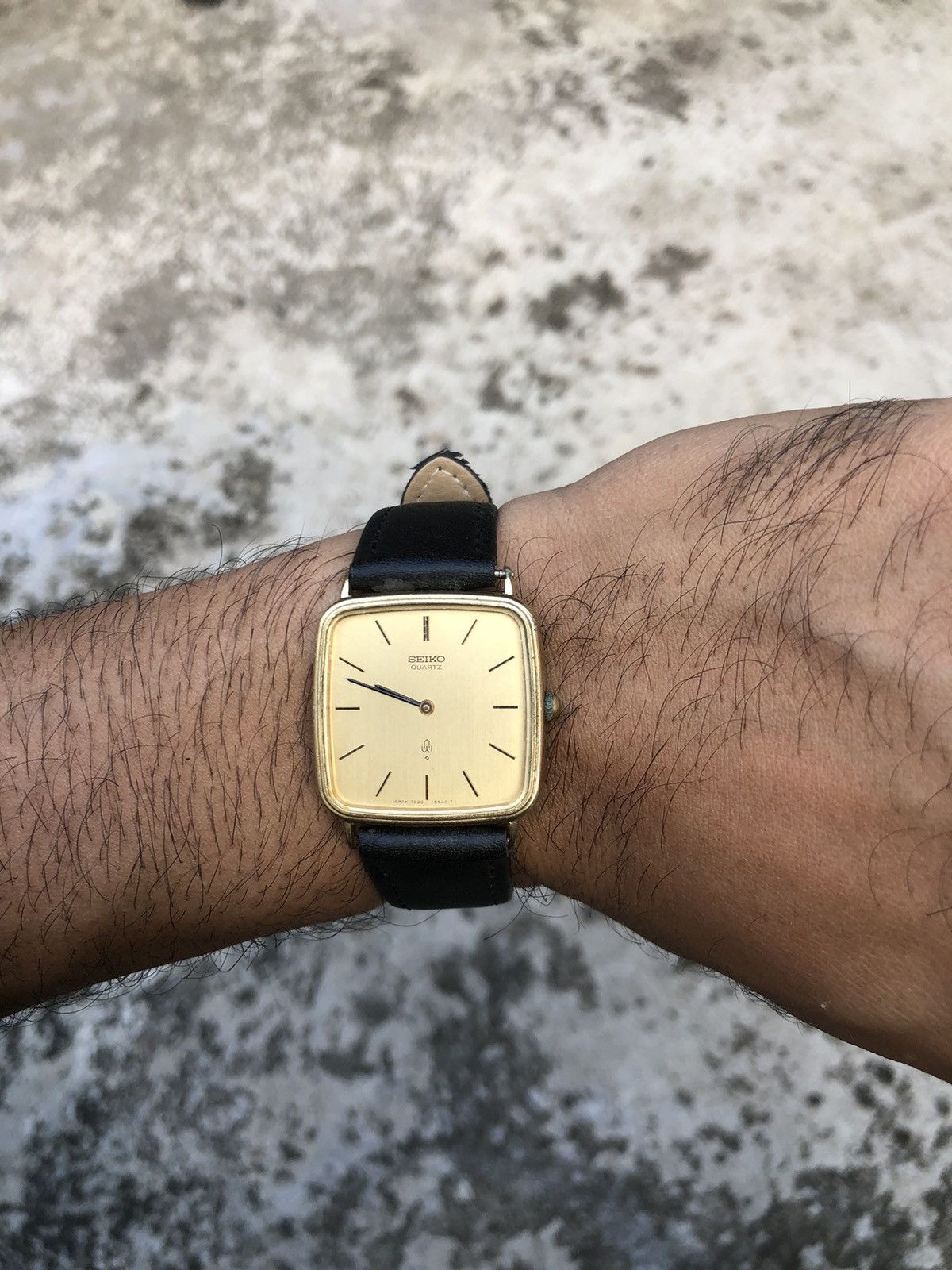 Japanese Brand × Seiko × Vintage Vintage Seiko Tank Gold Quartz Japan Size ONE SIZE - 6 Thumbnail