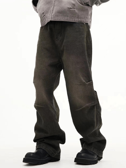 Japanese Brand × Jean American retro high street distressed casual jeans Size US 32 / EU 48 - 1 Thumbnail