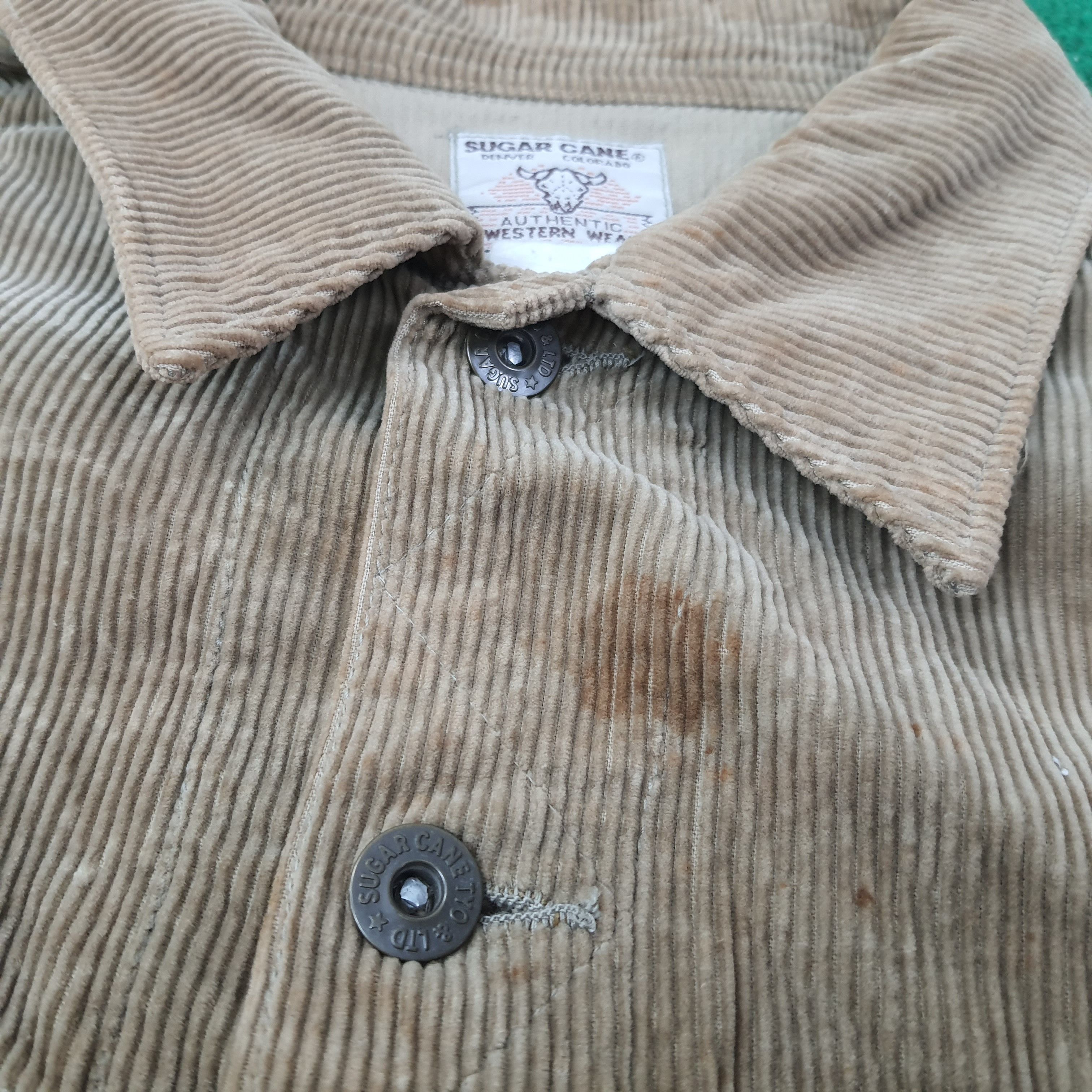 Sugar Cane Vintage Sugar Cane Corduroy Jacket C257N20 Size US S / EU 44-46 / 1 - 10 Thumbnail