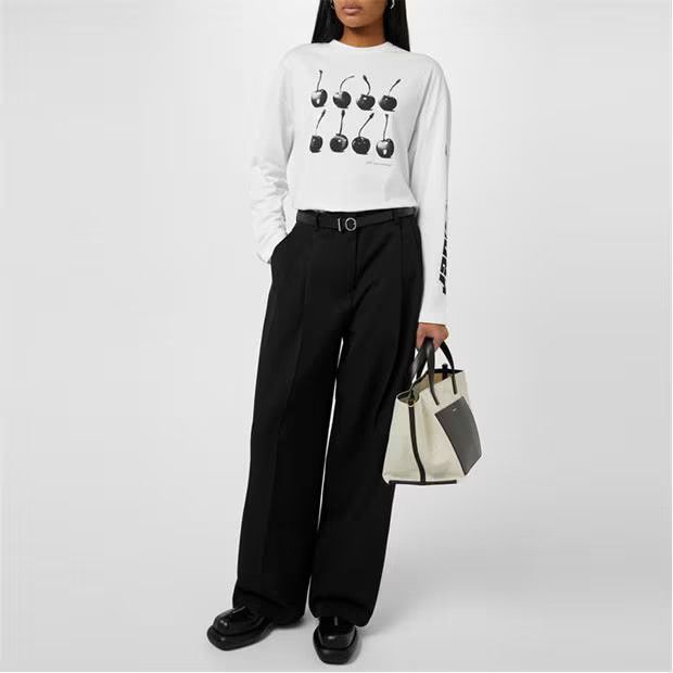 Jil Sander o1g2r1mq1024 Pants in Black Size 29" - 6 Thumbnail