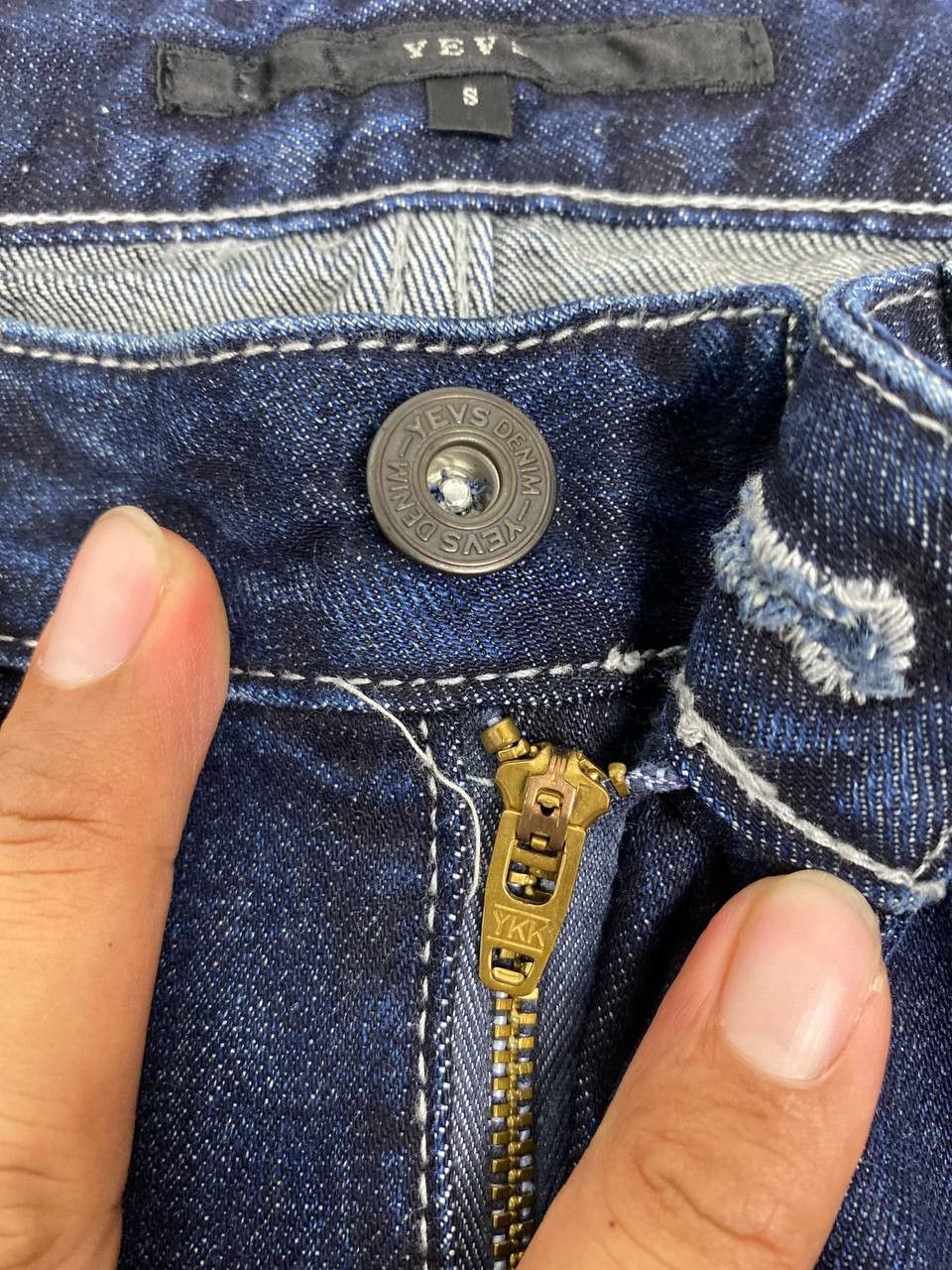 Japanese Brand japanese brands distressed denim nice design Size 30" / US 8 / IT 44 - 9 Thumbnail