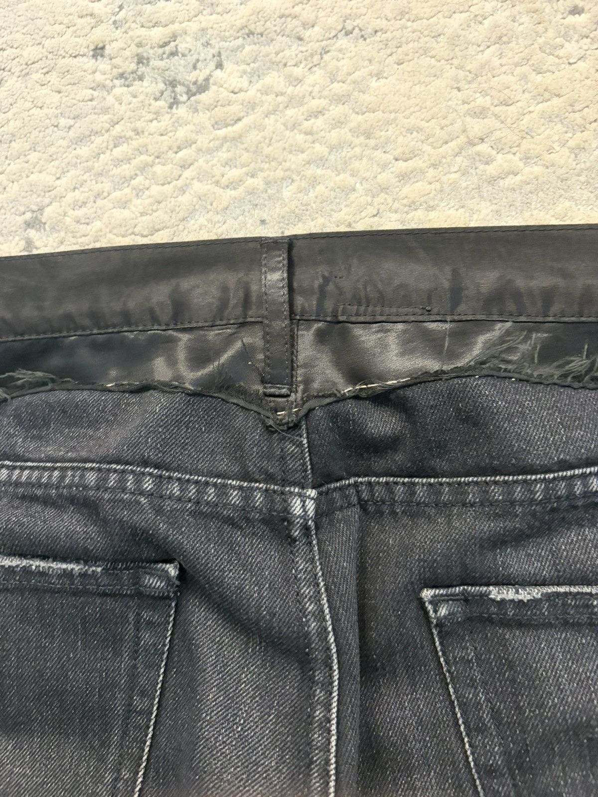 Dior FW06 Satin Cummerbund Denim Size US 32 / EU 48 - 11 Thumbnail