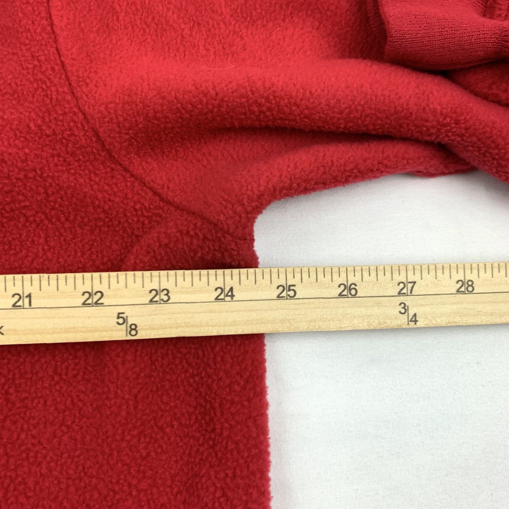 Disney VINTAGE Disney Store Mickey Mouse Sweatshirt Adult L Red Fleece Pullover 90s Logo Embroidered Men Size US L / EU 52-54 / 3 - 7 Thumbnail