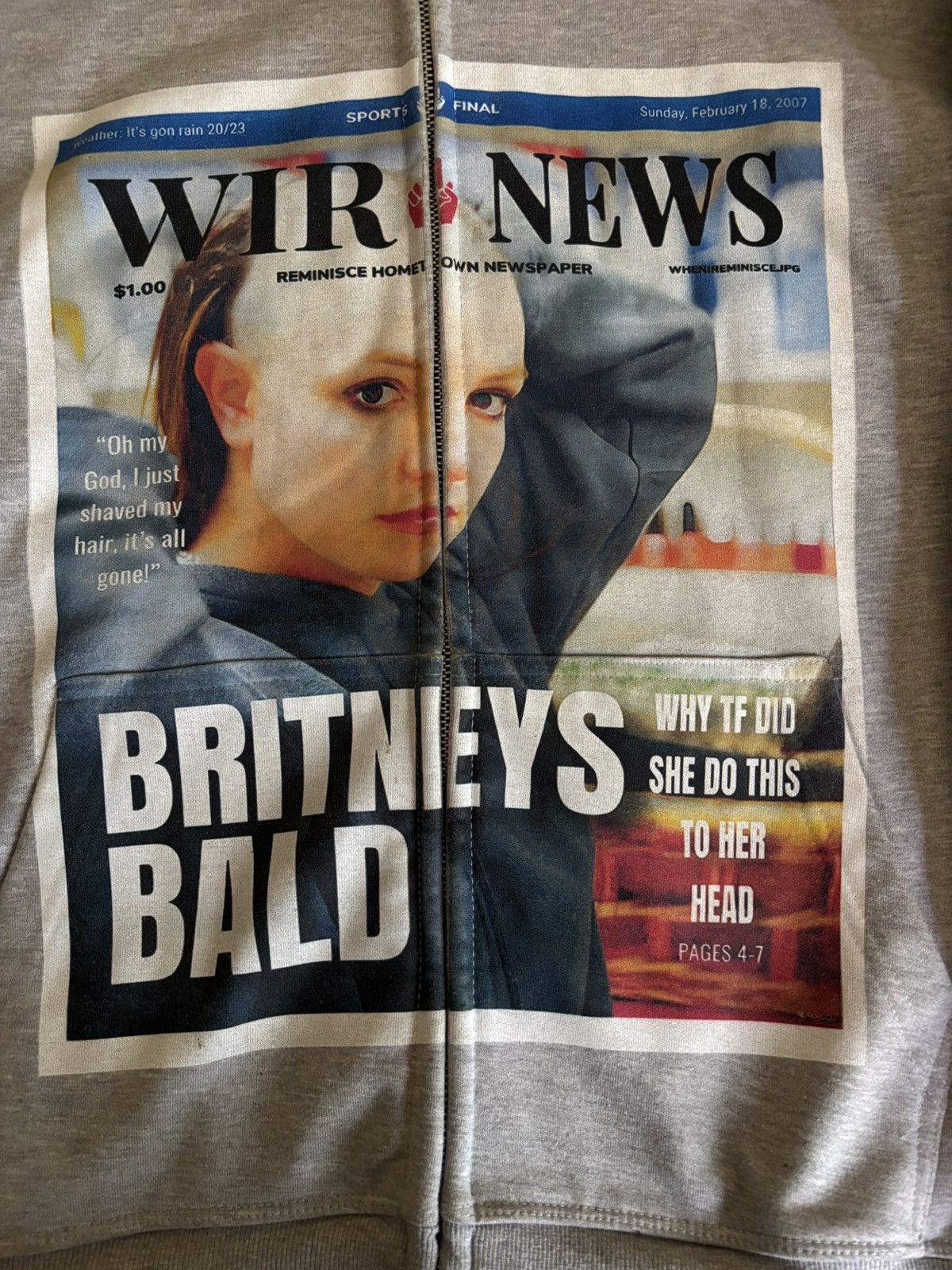 Other Britneys Bald Hoodie Size US L / EU 52-54 / 3 - 2 Thumbnail