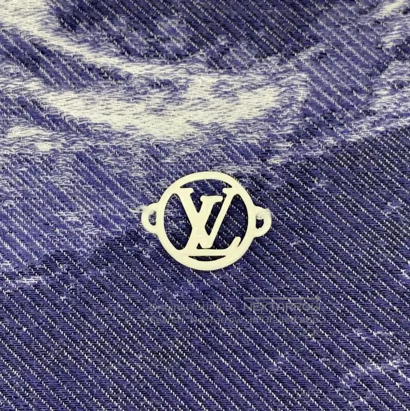 Louis Vuitton Louis Vuitton XL Colorblock Cotton Women's Shirt . Size XXL / US 16-18 / IT 52-54 - 5 Thumbnail