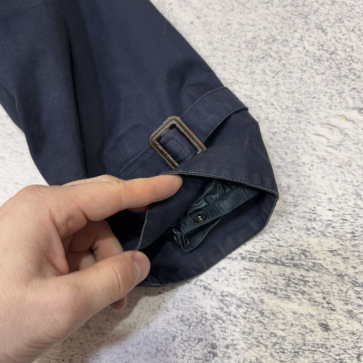 Barbour Barbour Short Riding Mac T154 Navy L size Size US L / EU 52-54 / 3 - 17 Thumbnail