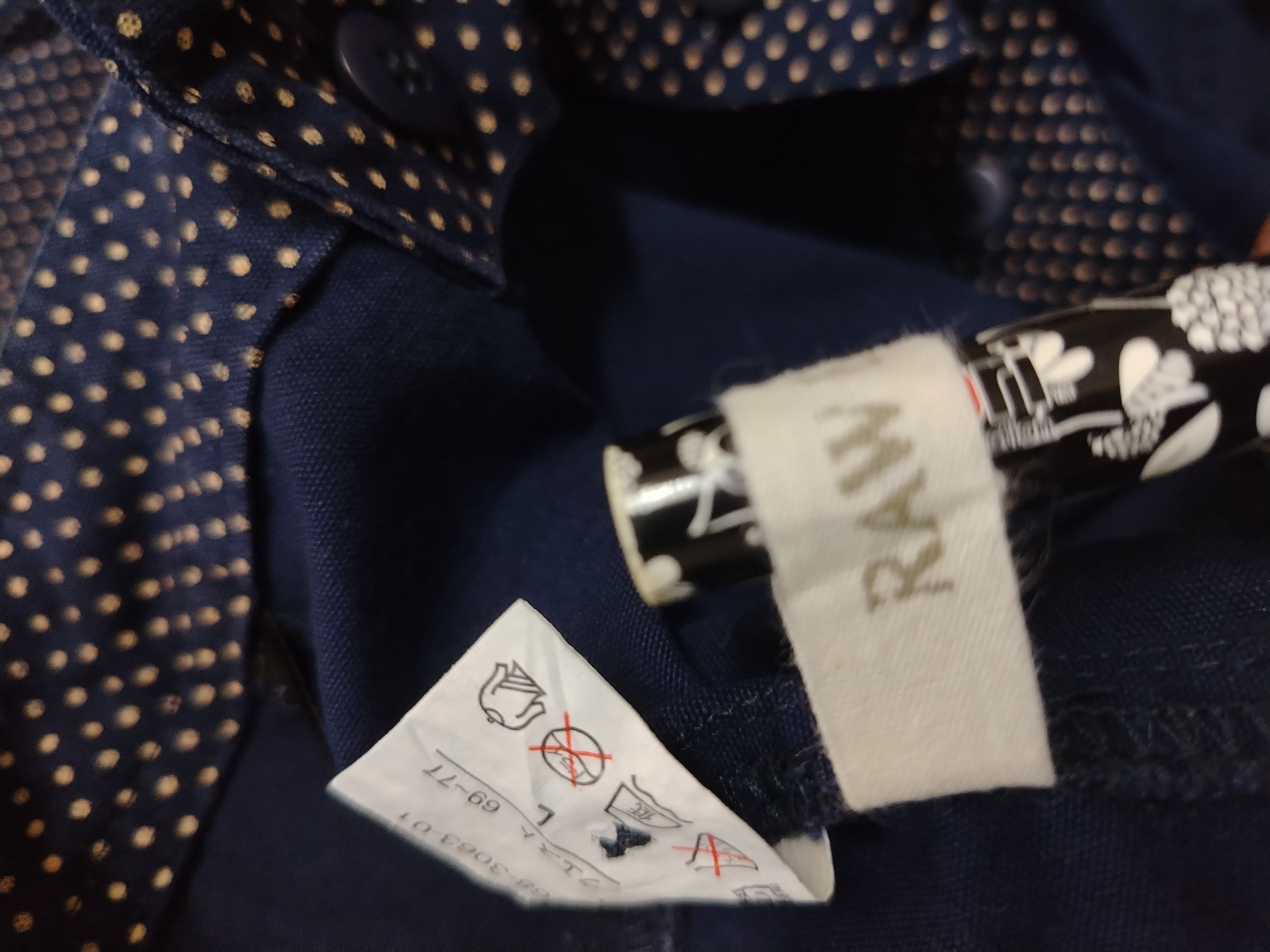 Grailed Raw Edge polkadot overall Size 34" / US 12 / IT 48 - 7 Thumbnail