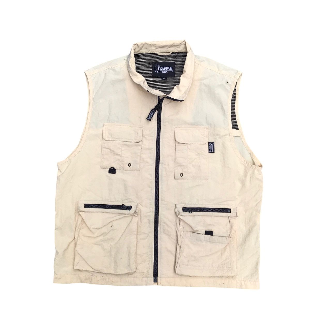 Golden Bear × Voodoo Tactical Vintage Usa Bear Tactical Vest Fishing Jacket Size US L / EU 52-54 / 3 - 1 Thumbnail