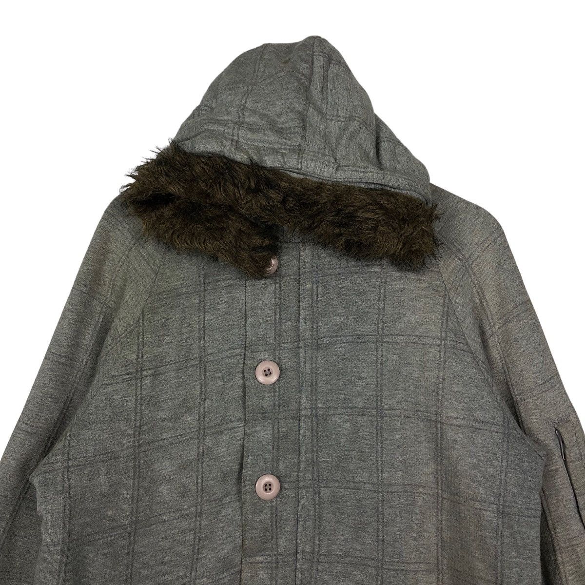 Japanese Brand 🔥Power To The People Mink Fur Hoodie Bomber Jacket Size US M / EU 48-50 / 2 - 2 Thumbnail