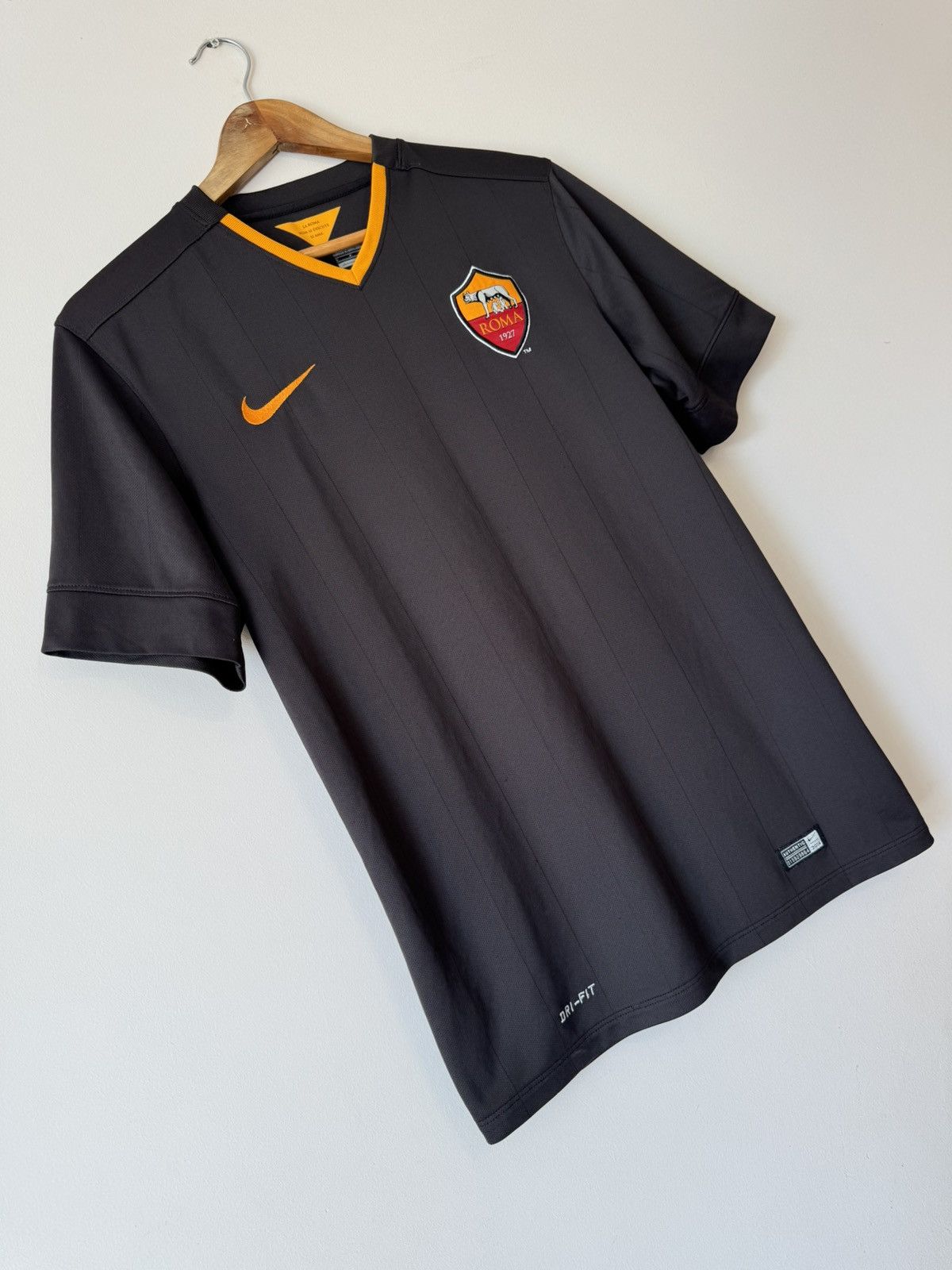 Nike Roma 2014-2015 Third Soccer Jersey Nike Football Shirt Kit Size US S / EU 44-46 / 1 - 4 Thumbnail