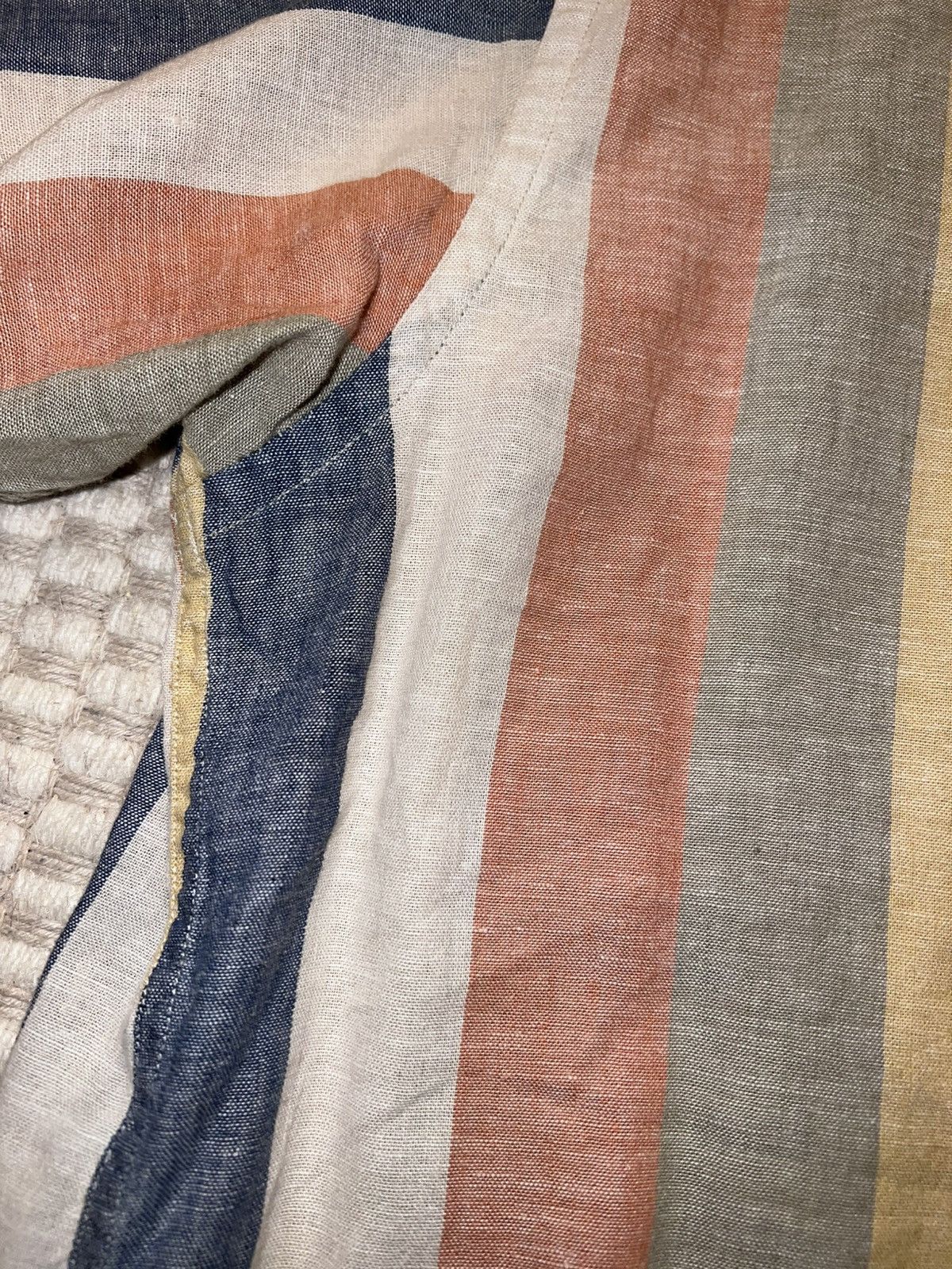 Liz Claiborne × Vintage Vintage Striped Short-Sleeve Button Down Size US L / EU 52-54 / 3 - 6 Thumbnail