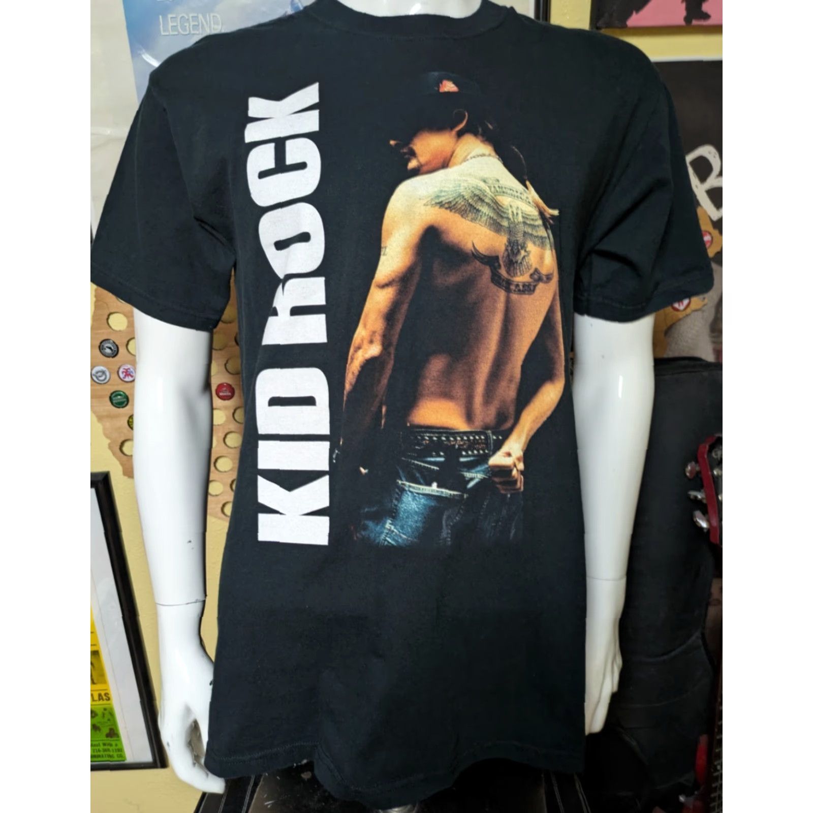 Anvil VINTAGE Kid Rock Pain Train 2004 Concert Tour T Shirt Large Nice Shirt Size US L / EU 52-54 / 3 - 2 Thumbnail
