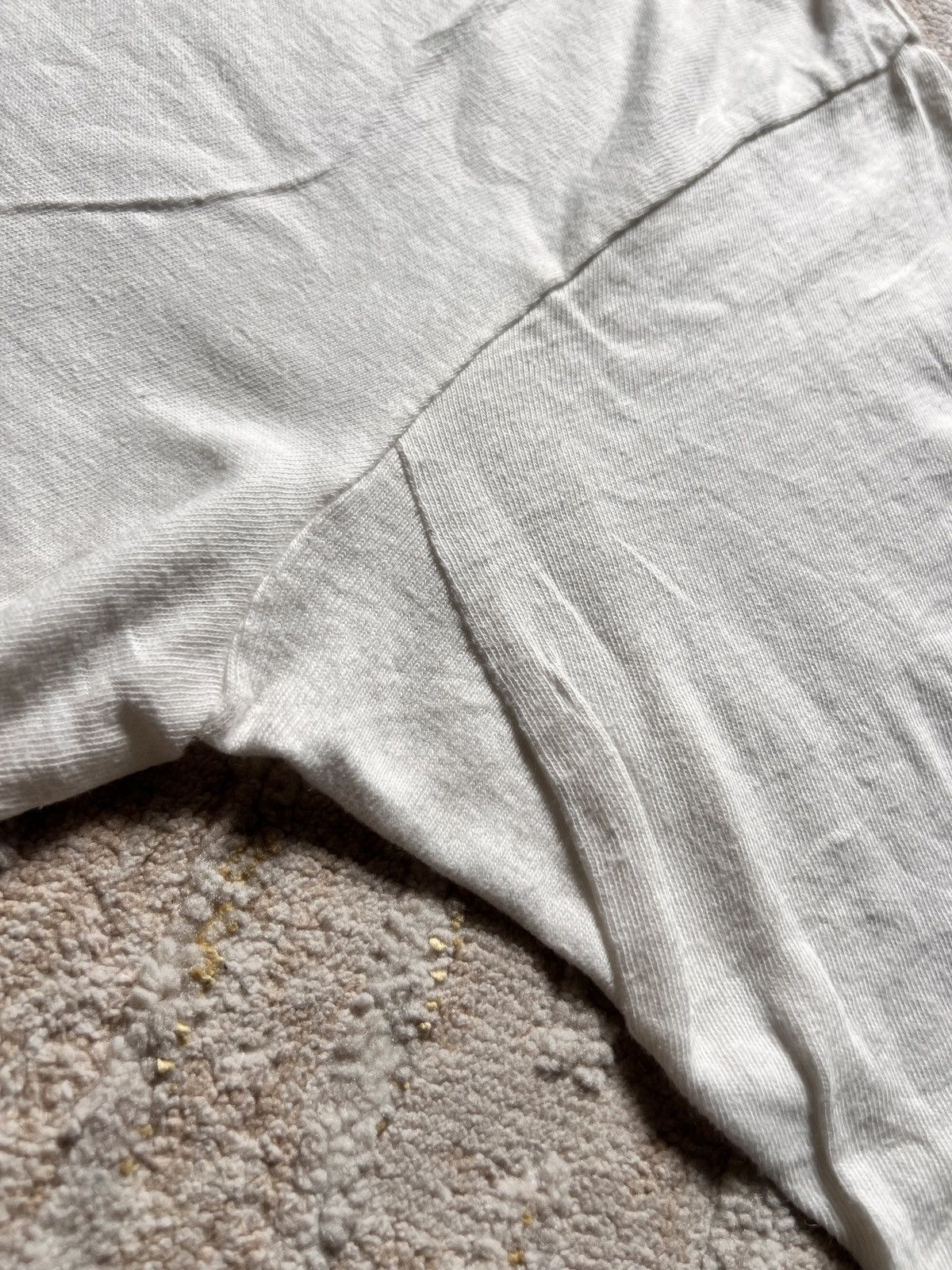 Nigel Cabourn Nigel Cabourn Royal Navy White Military Tshirt Size US L / EU 52-54 / 3 - 3 Thumbnail