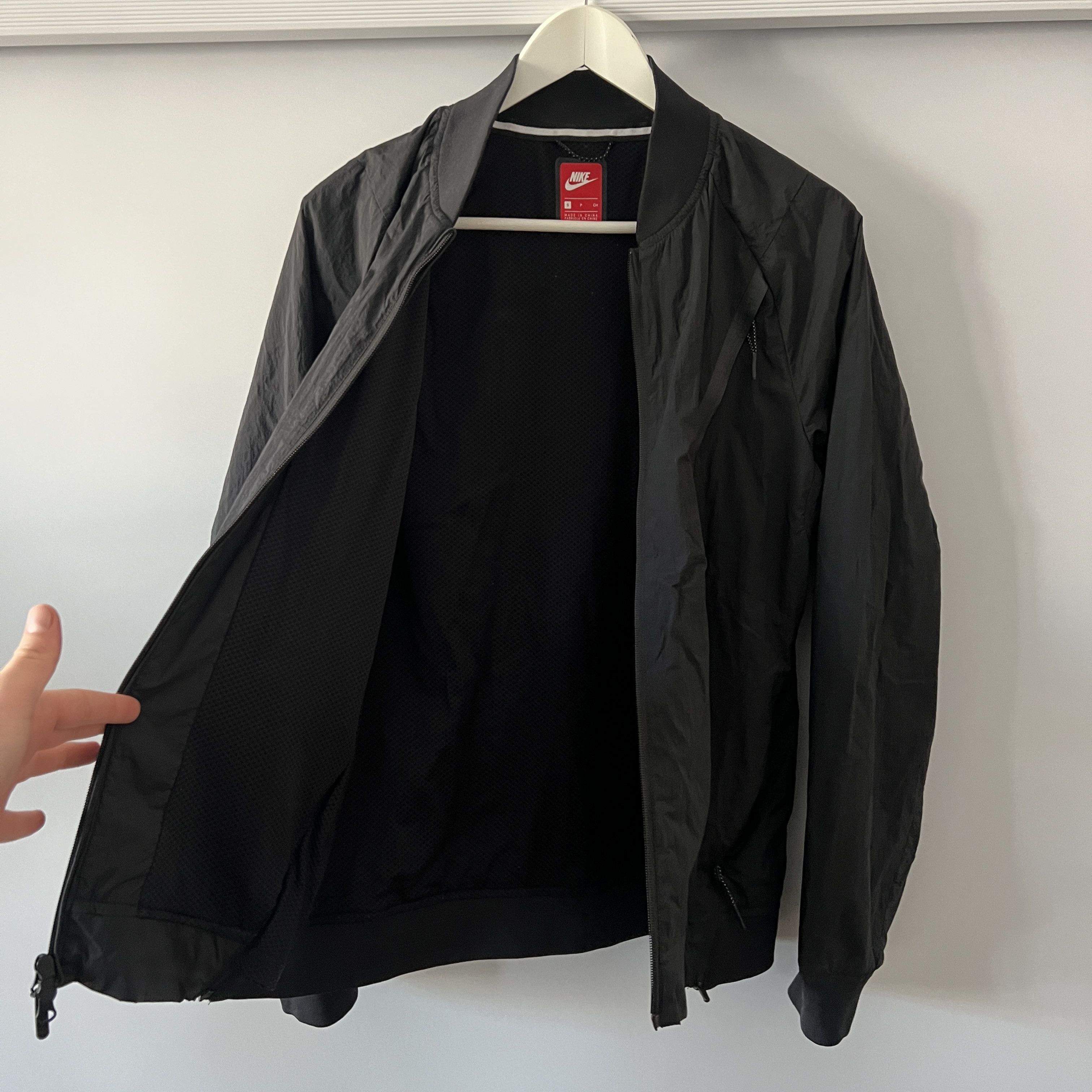 Nike Nike Tech Hypersmesh Varsity Athletic Black Light Jacket S Size US S / EU 44-46 / 1 - 4 Thumbnail