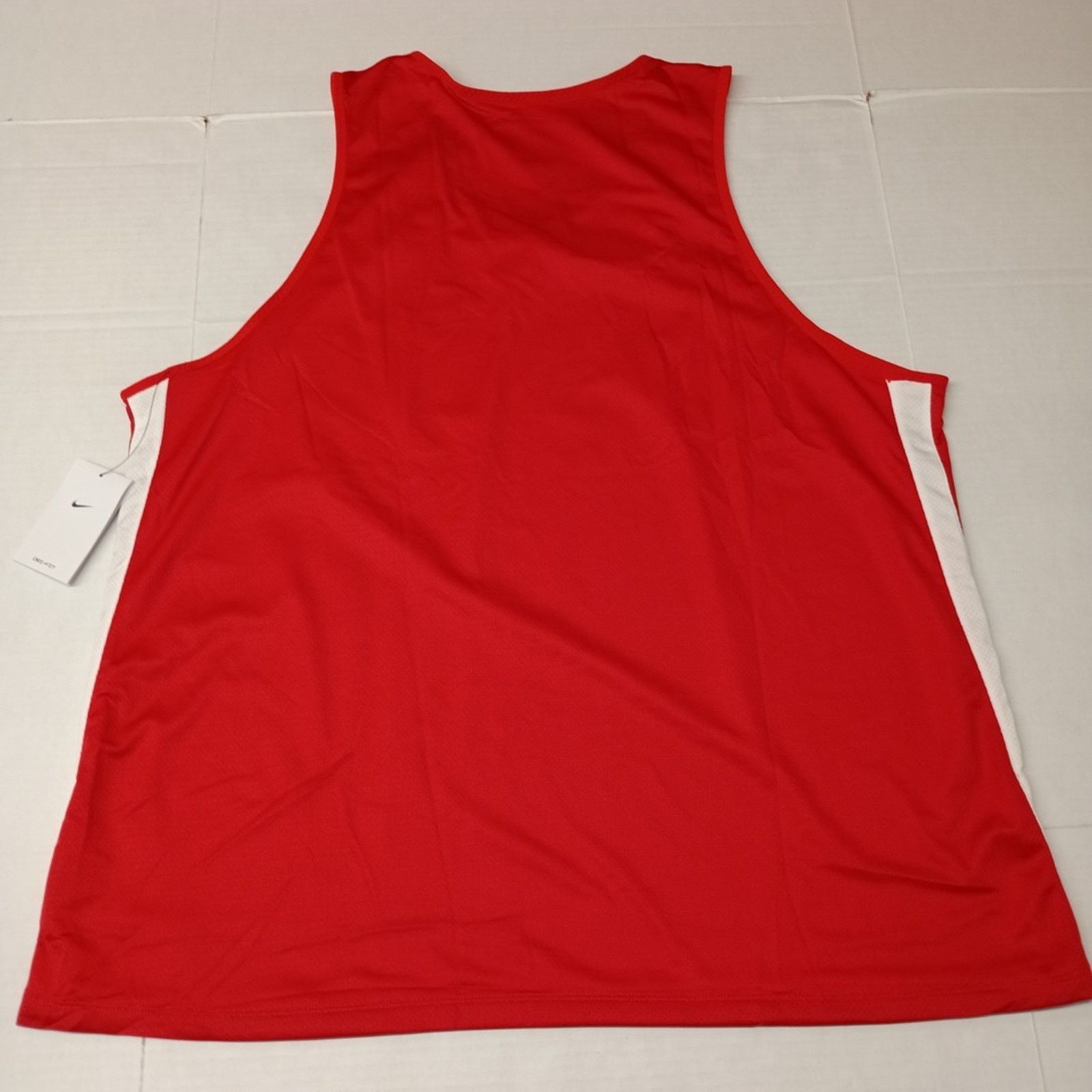 Nike Nike Engineered Reversible Basketball Jersey Men's 3XL Red Size US XXL / EU 58 / 5 - 6 Thumbnail