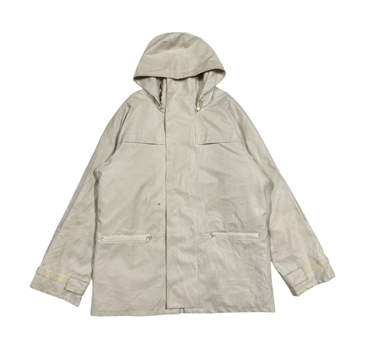 A.P.C. Vtg✨A.P.C Pvc Poly Multipocket Military Waterproof Jacket Size US M / EU 48-50 / 2 - 1 Thumbnail