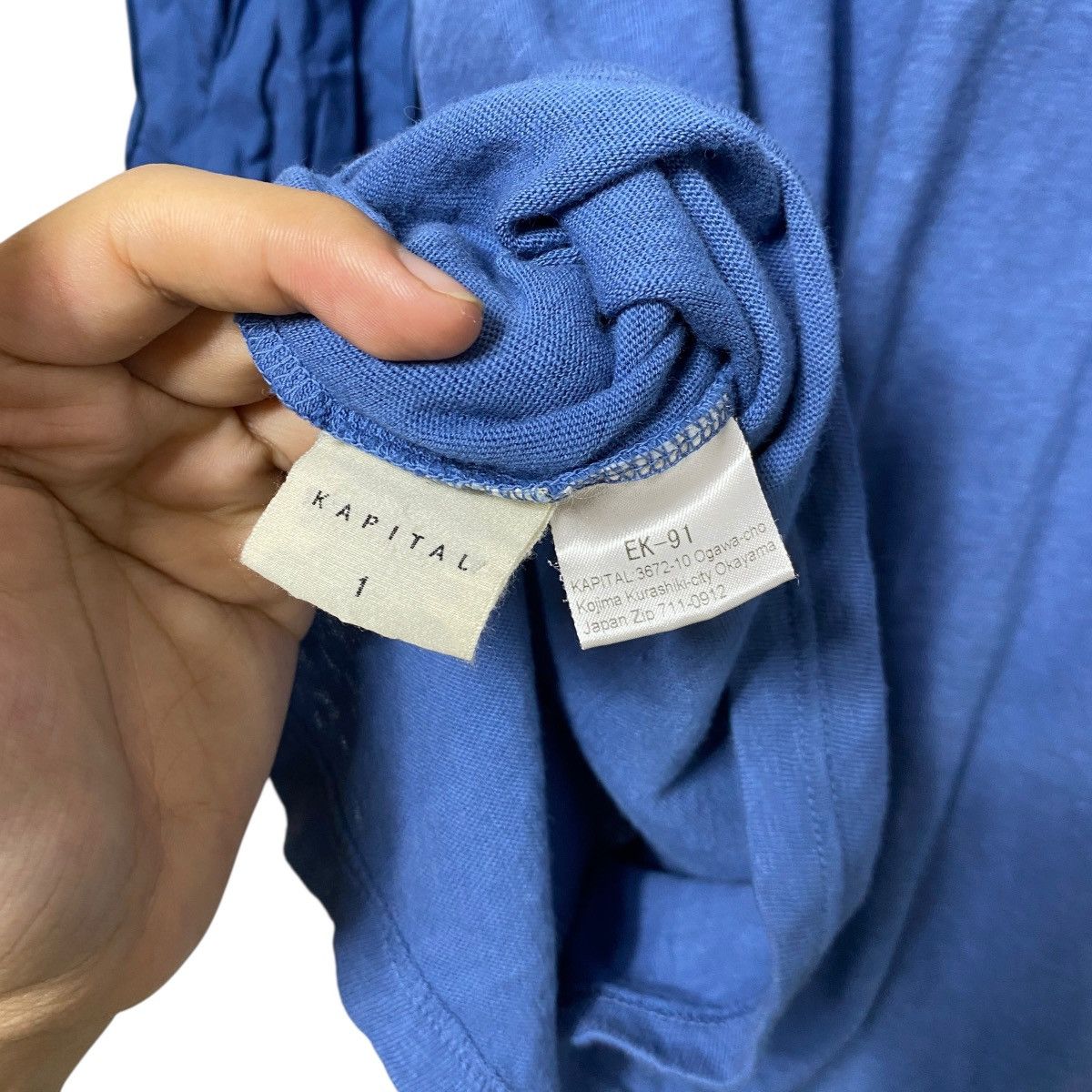 Kapital Kapital EK-91 Gauze Jersey Buffant T-Shirt Size M / US 6-8 / IT 42-44 - 7 Thumbnail