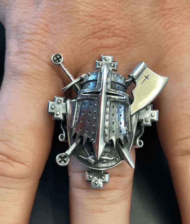 Jewelry Cavalier Jewelry Rings Open Size Chrome Ring (Size 7-13) Size ONE SIZE - 6 Thumbnail