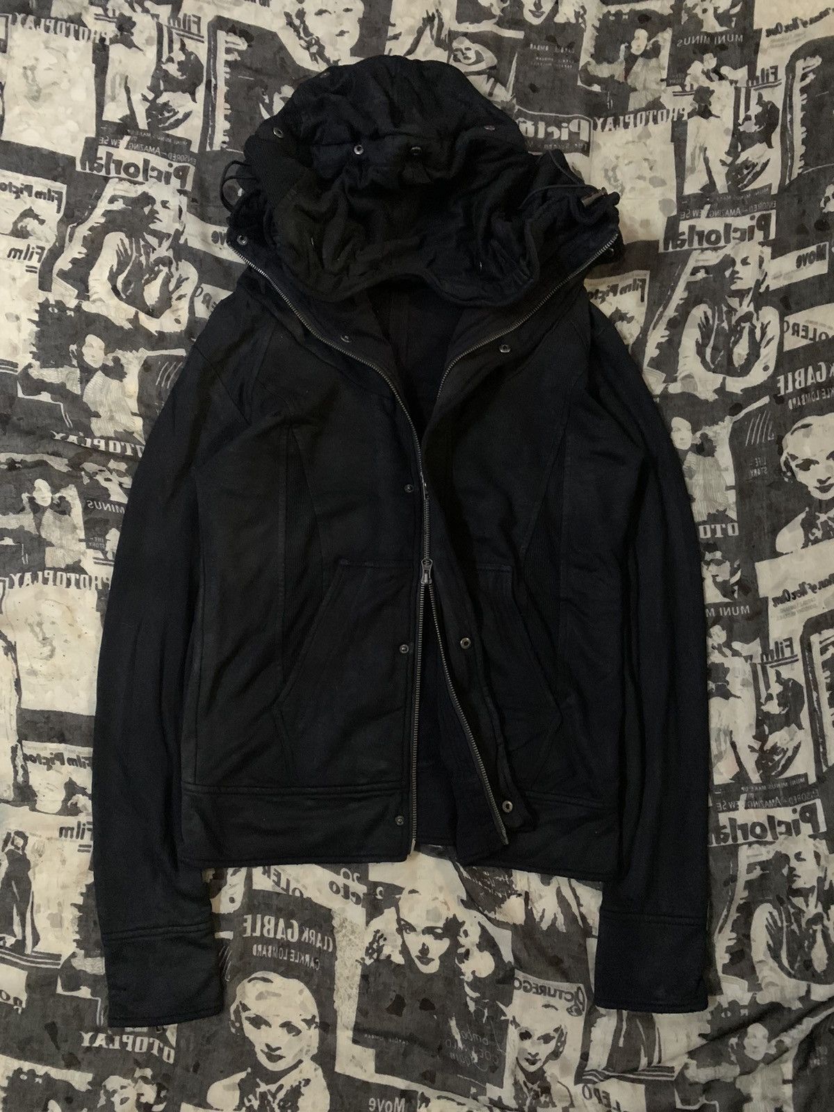 BUFFALO BOBS 💥Asymmetrical Buffalo Bobs Waxed Hoodie Jacket Size US S / EU 44-46 / 1 - 6 Thumbnail