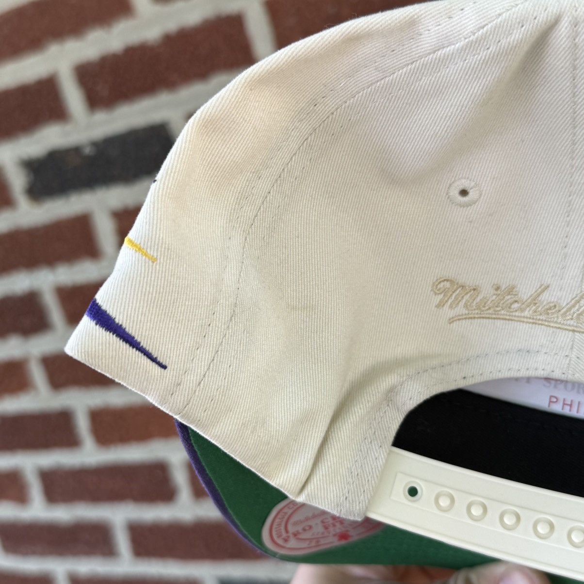 Mitchell & Ness Mitchell & Ness Los Angeles Lakers Snapback NBA Pro Crown Size ONE SIZE - 8 Thumbnail