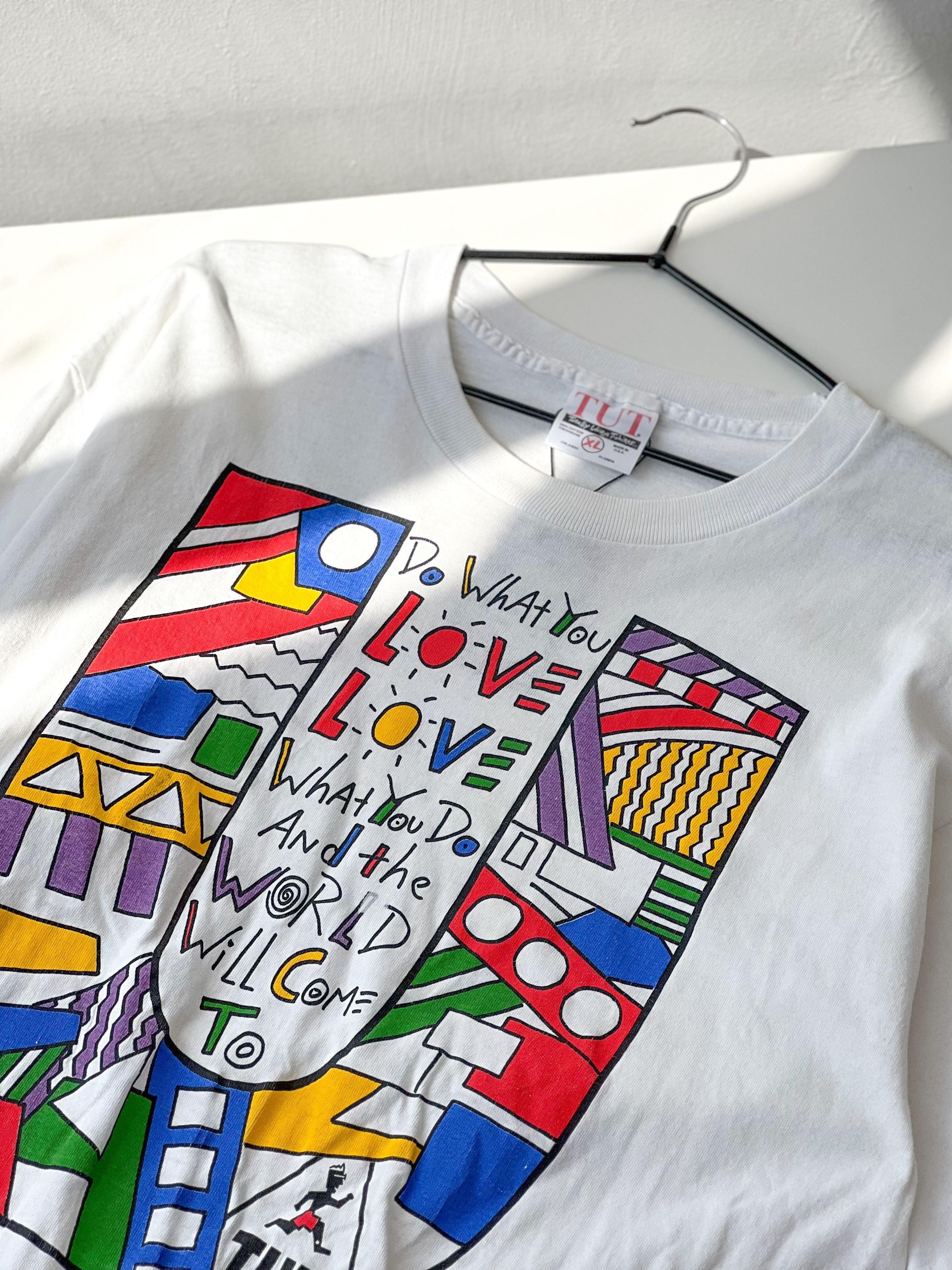 Vintage Totally Unique vintage t-shirt Size US XL / EU 56 / 4 - 2 Thumbnail