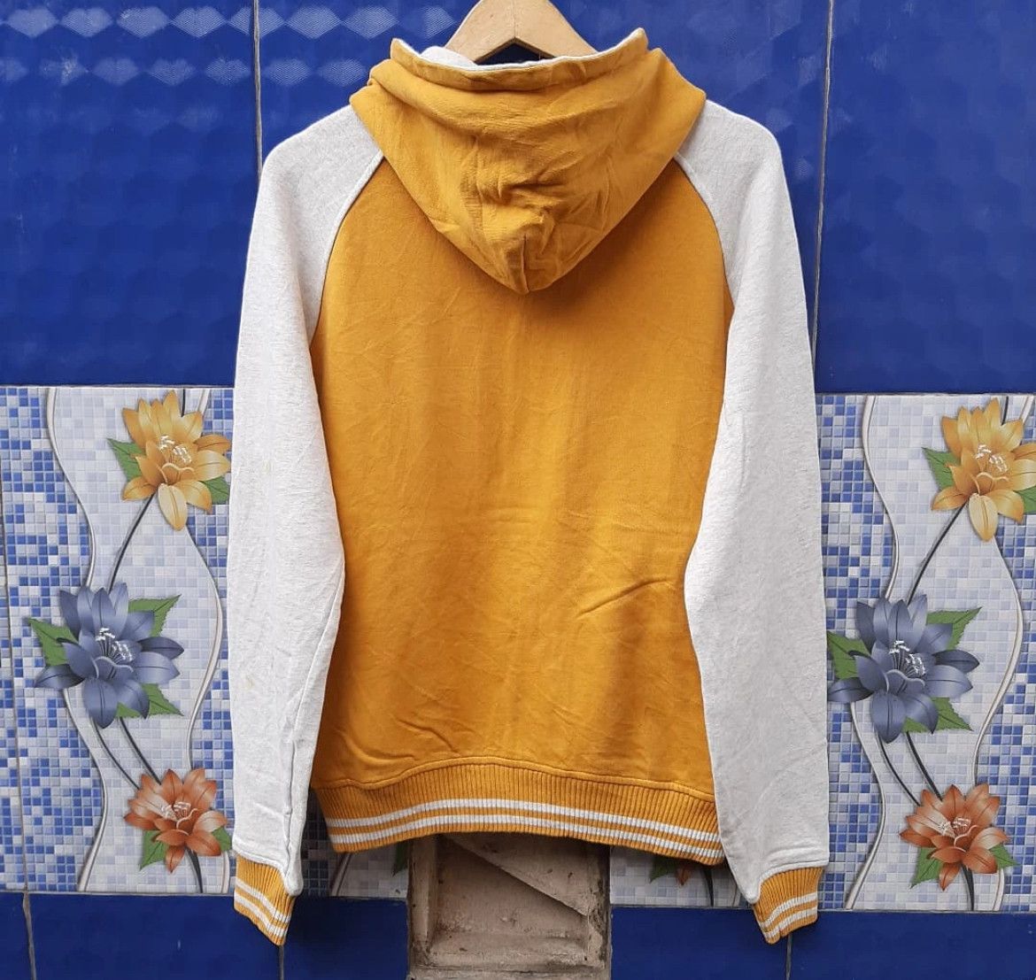 Beams Plus 2000s Beams Hodded Varsity Jacket y2k Size US L / EU 52-54 / 3 - 2 Thumbnail
