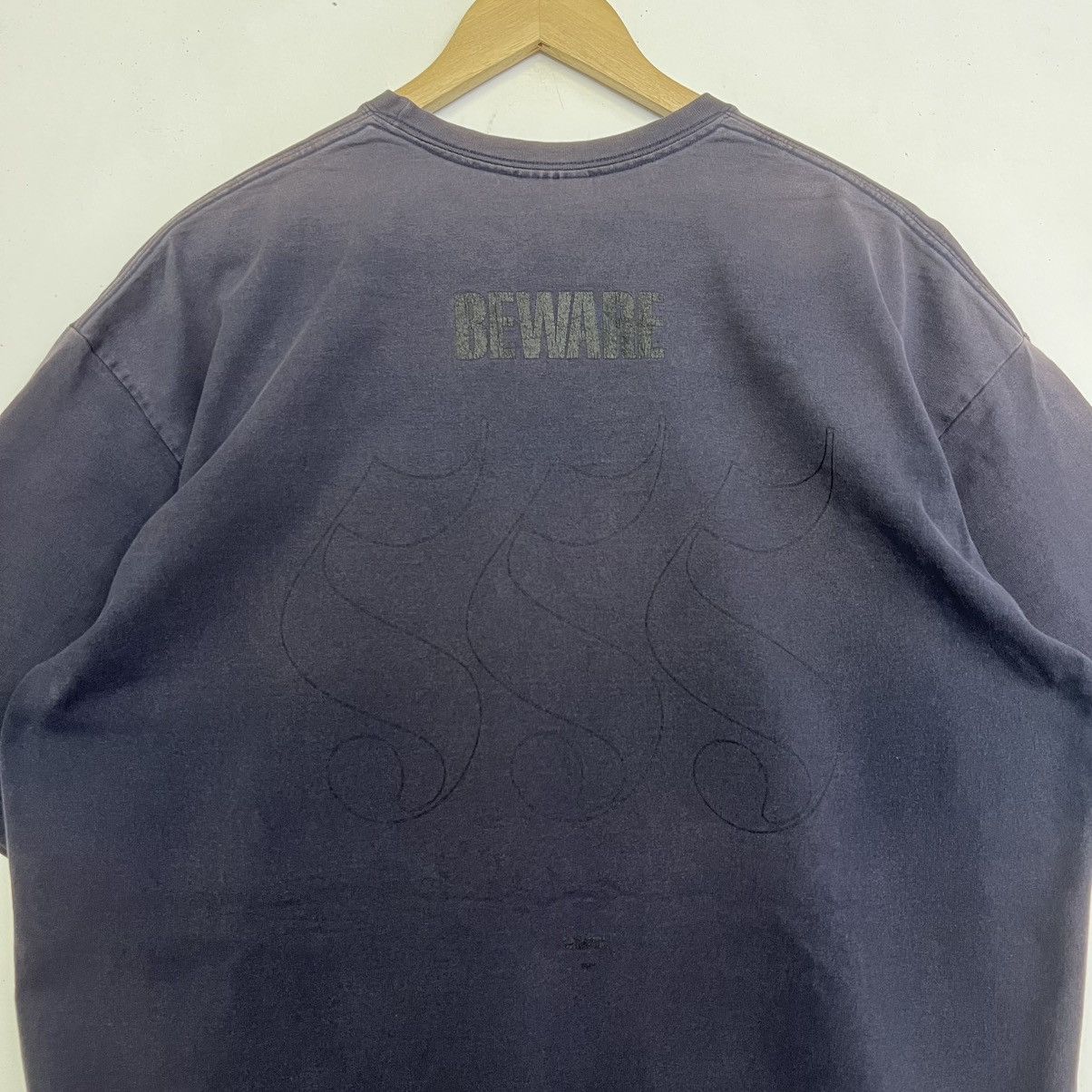 Swagger SWAGGER BEWARE SATANIK SKATE FADED TSHIRT Size US L / EU 52-54 / 3 - 8 Thumbnail