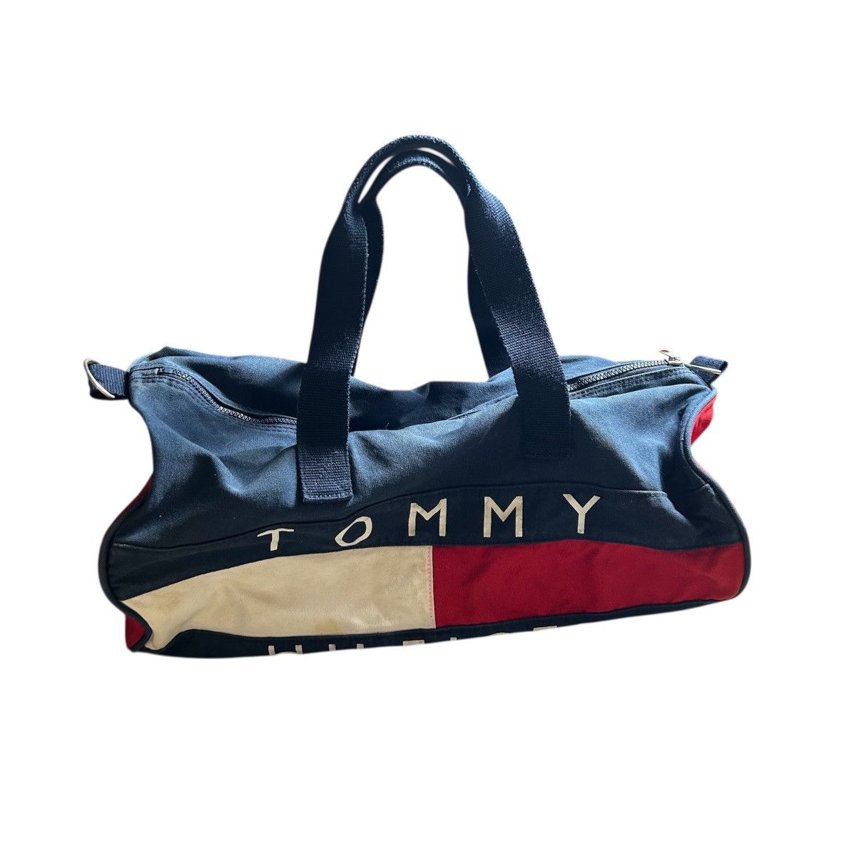Tommy Hilfiger Vintage Tommy Hilfiger Big Logo Duffel Bag Size ONE SIZE - 2 Thumbnail