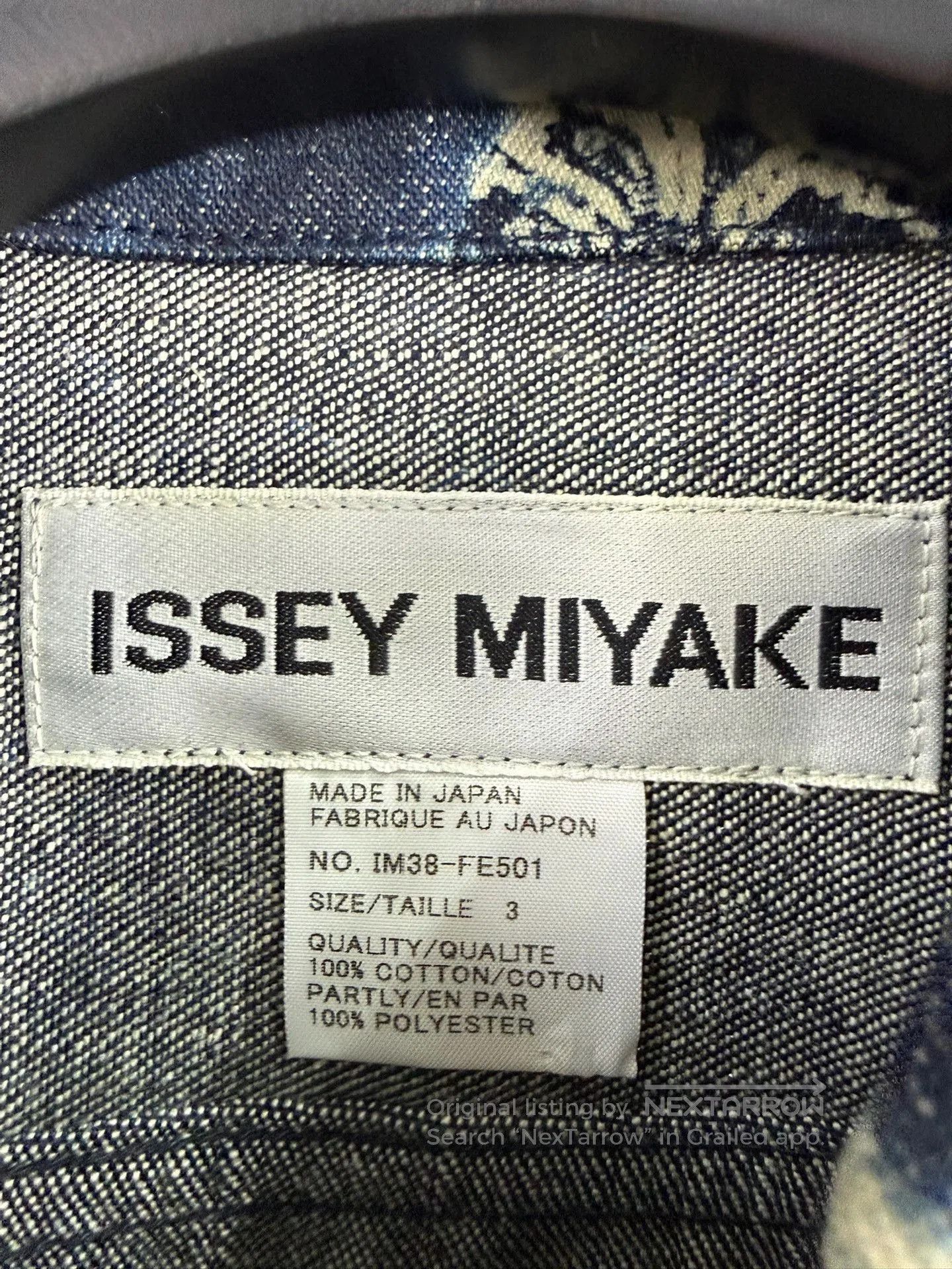 Issey Miyake Issey Miyake Blue Floral Ruffled Vest. Size M / US 6-8 / IT 42-44 - 5 Thumbnail