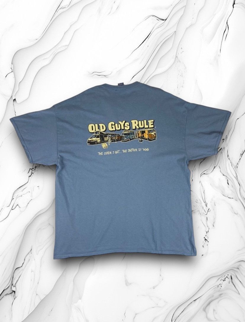 Vintage Vintage Old Guys Rule Crazy T Shirt Size XXL Size US XXL / EU 58 / 5 - 1 Thumbnail