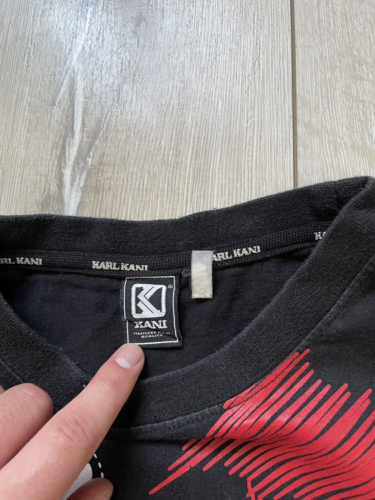 Karl Kani × Vintage Karl Kani vintage t shirt big logo Size US M / EU 48-50 / 2 - 4 Thumbnail