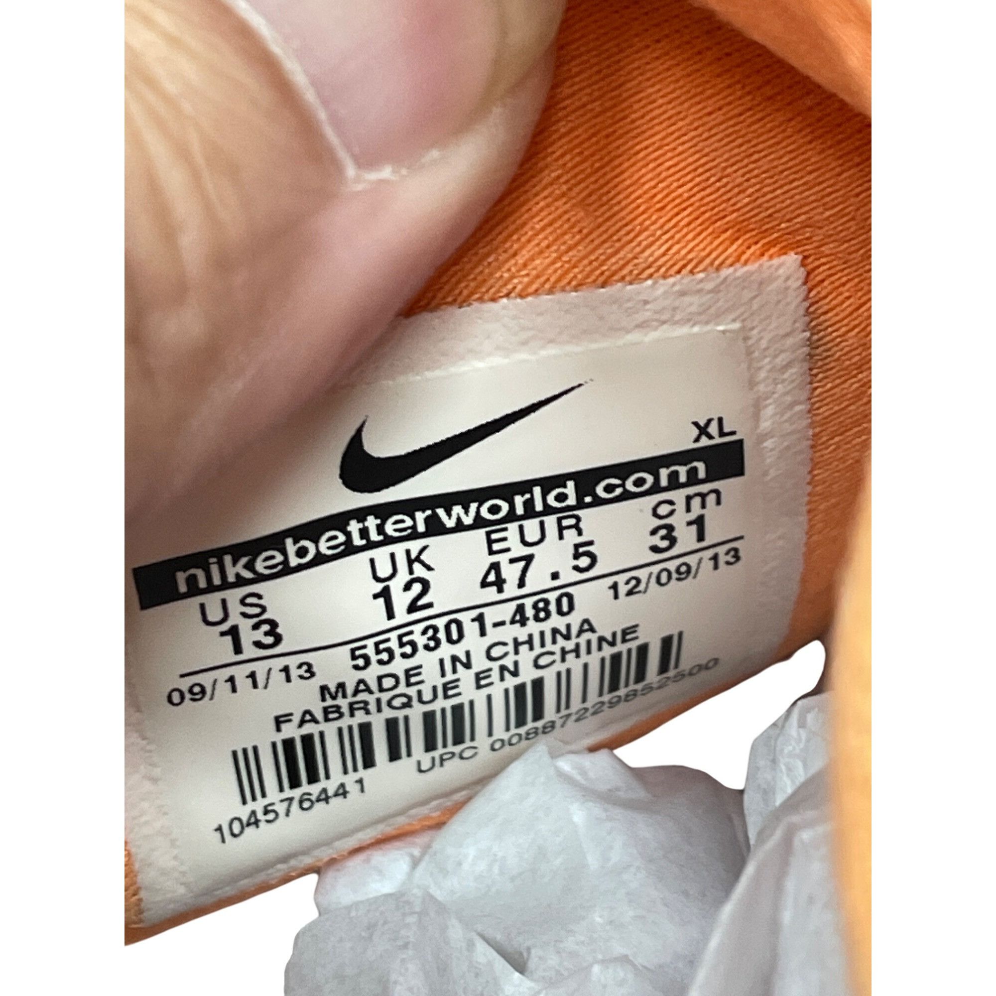 Nike Nike Lunar Flow Blue Hero Crimson low gray orange sneakers s Size US 13 / EU 46 - 6 Thumbnail
