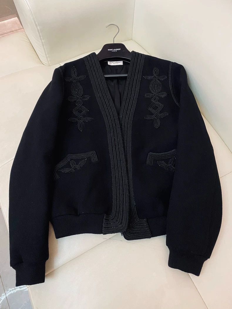 Saint Laurent Paris Saint Laurent Paris Heavy Industry Embroidered Jacket-2506 Size US M / EU 48-50 / 2 - 1 Thumbnail