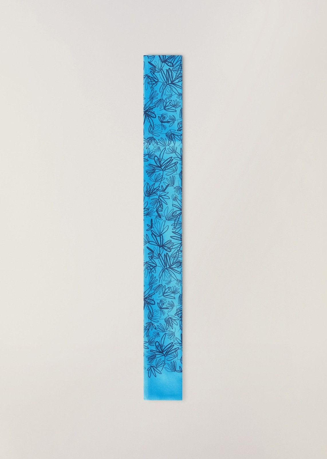 Loro Piana o1srvl11e0824 Size: OS / Agapanthus Neck Scarf in Blue Size ONE SIZE - 1 Thumbnail