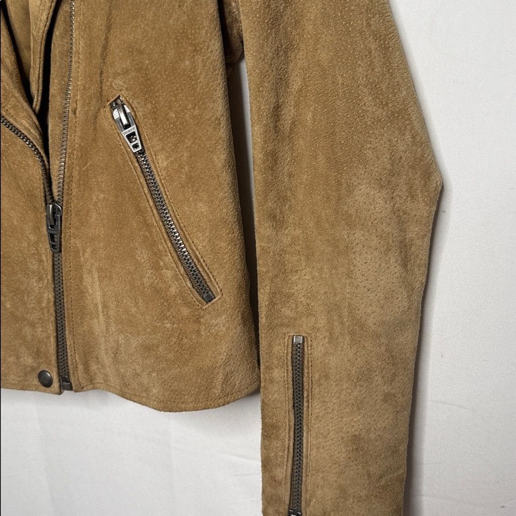 BLANKNYC Blank NYC 100% leather moto jacket zippered pockets XS Size XS / US 0-2 / IT 36-38 - 4 Thumbnail