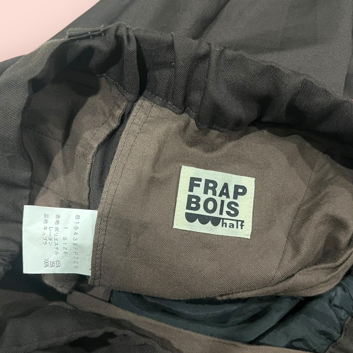 Frapbois × Issey Miyake × Japanese Brand VINTAGE FRAPBOIS HALF JAPAN ANKLE PANTS (1 size) Size 30" / US 8 / IT 44 - 18 Thumbnail