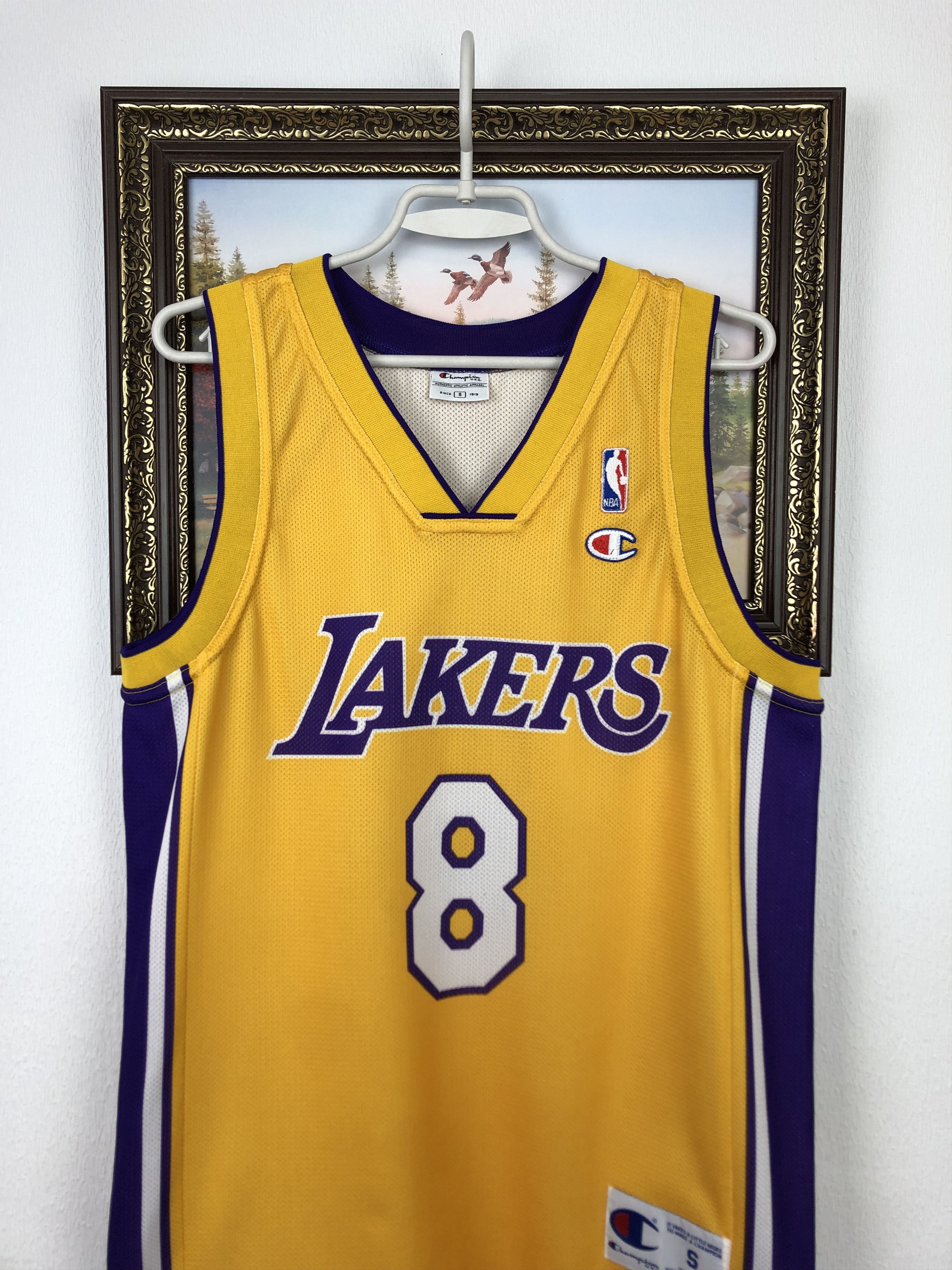 Champion Vintage Champion Los Angeles Lakers NBA Bryant Jersey Mens Size US S / EU 44-46 / 1 - 2 Thumbnail
