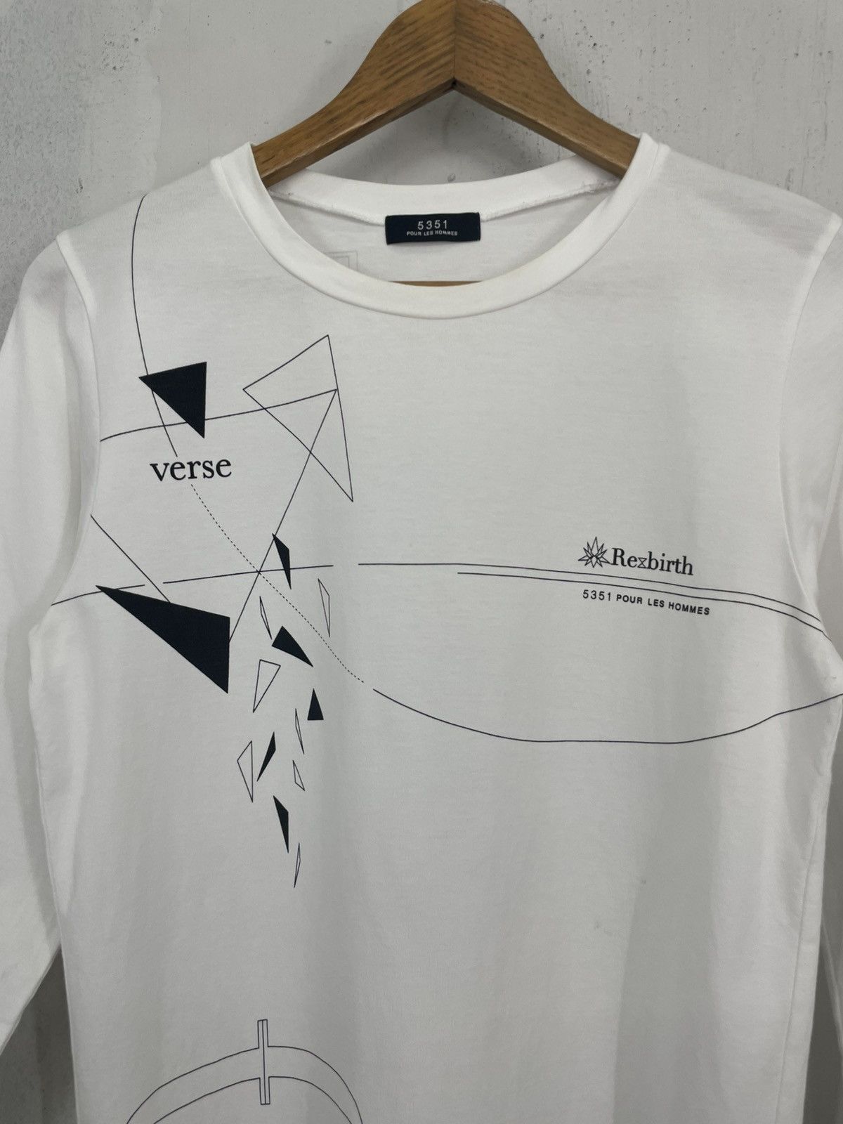 5351 POUR LES HOMMES Reborth Verse Art Feminist Insider & Outsider Archive Design Size US S / EU 44-46 / 1 - 3 Thumbnail