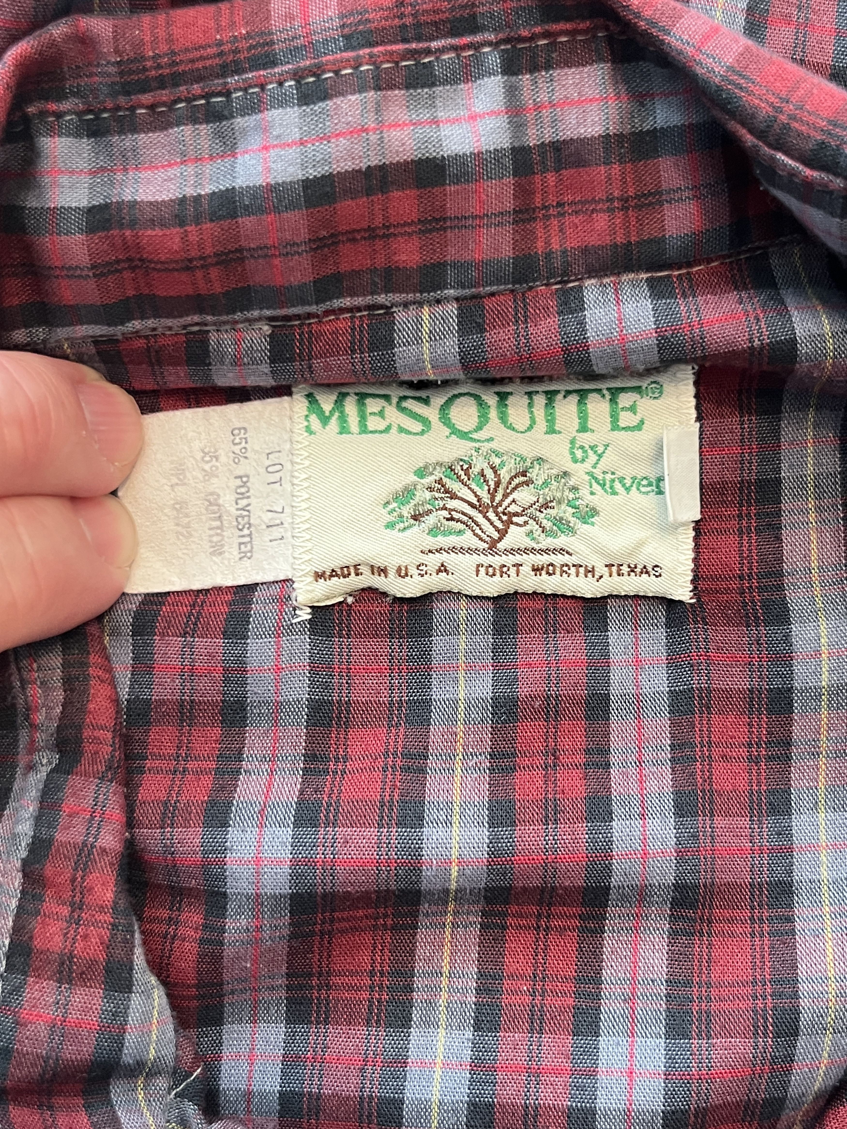 Other Vtg 70s Mesquite by Niver Pearl Snap Western Shirt 15/33 Size US M / EU 48-50 / 2 - 8 Thumbnail