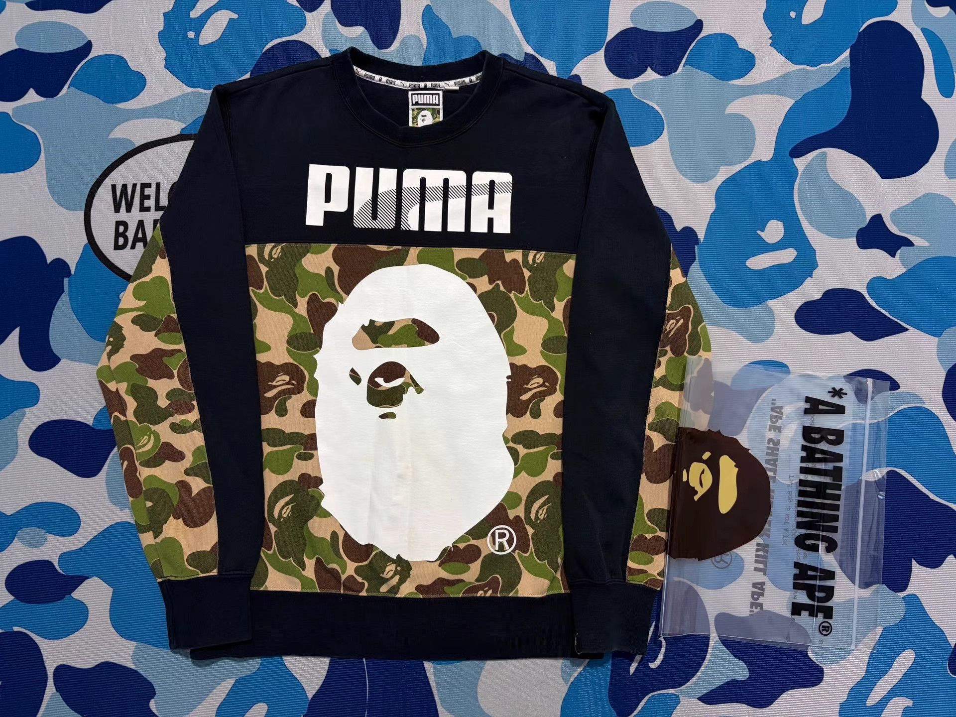 Bape PUMA x BAPE Hoodie Size US XL / EU 56 / 4 - 1 Thumbnail