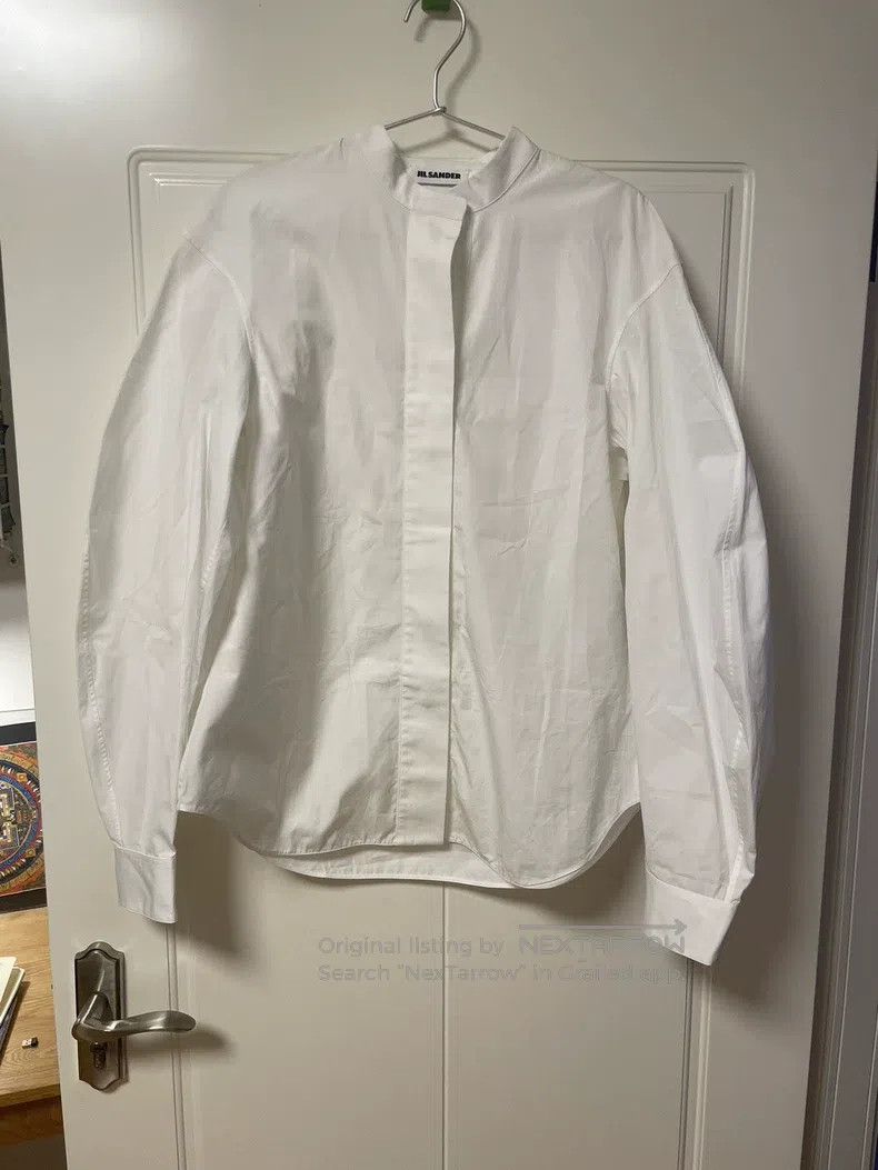 Jil Sander Jil Sander size 36 White Classic Shirt Size S / US 4 / IT 40 - 1 Thumbnail