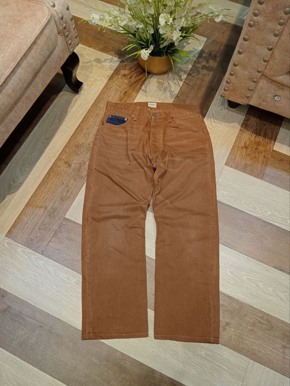 Eternal ETERNAL JAPAN DENIM POCKET BROWN JEANS Size US 32 / EU 48 - 1 Thumbnail