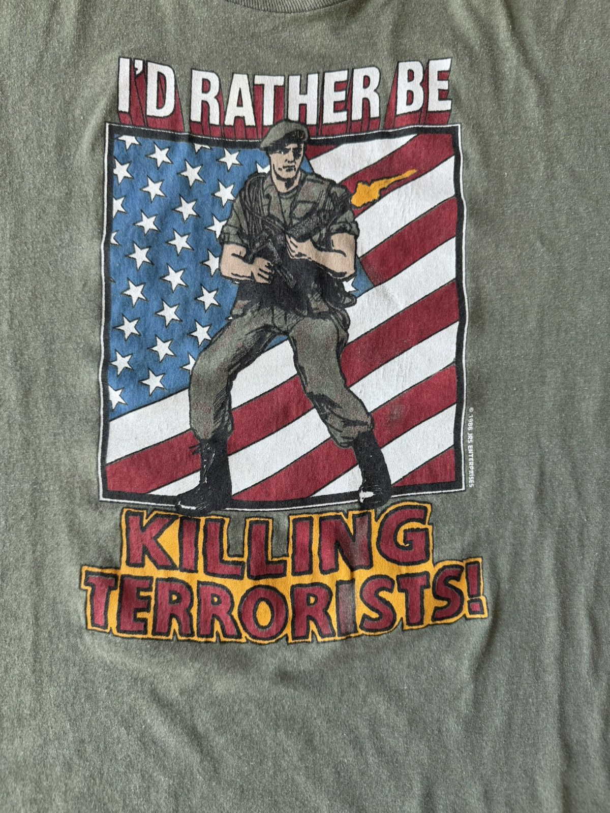 Vintage Vintage Desert Storm Era 80s Tee Size US XL / EU 56 / 4 - 2 Thumbnail