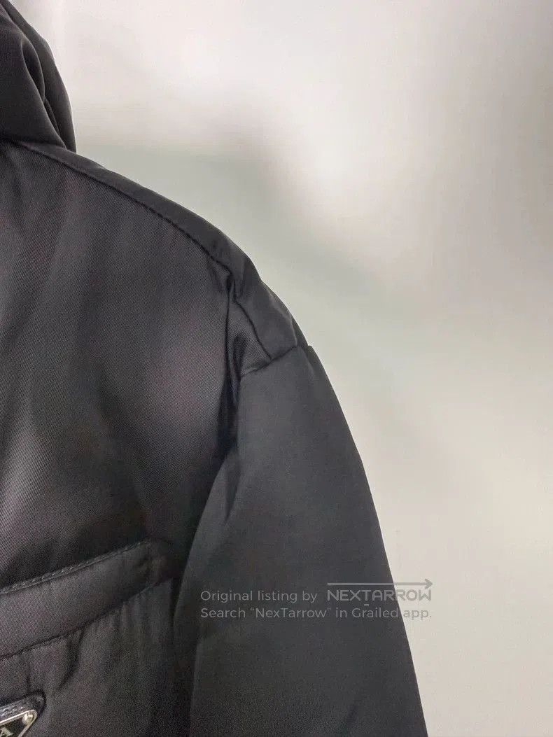 Prada Prada Black Hooded Down Jacket. Size US S / EU 44-46 / 1 - 4 Thumbnail
