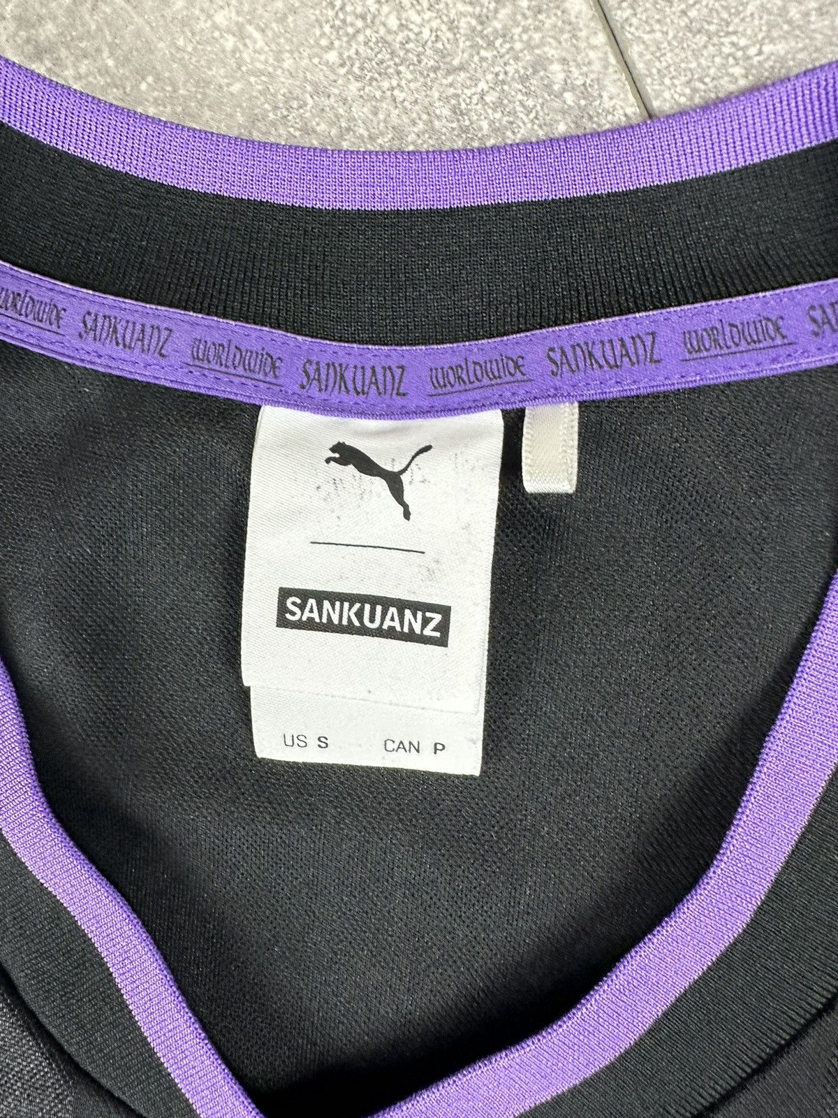 Puma Puma X Sankuanz Streetwear V-Neck T-Shirt Size S / US 4 / IT 40 - 4 Thumbnail