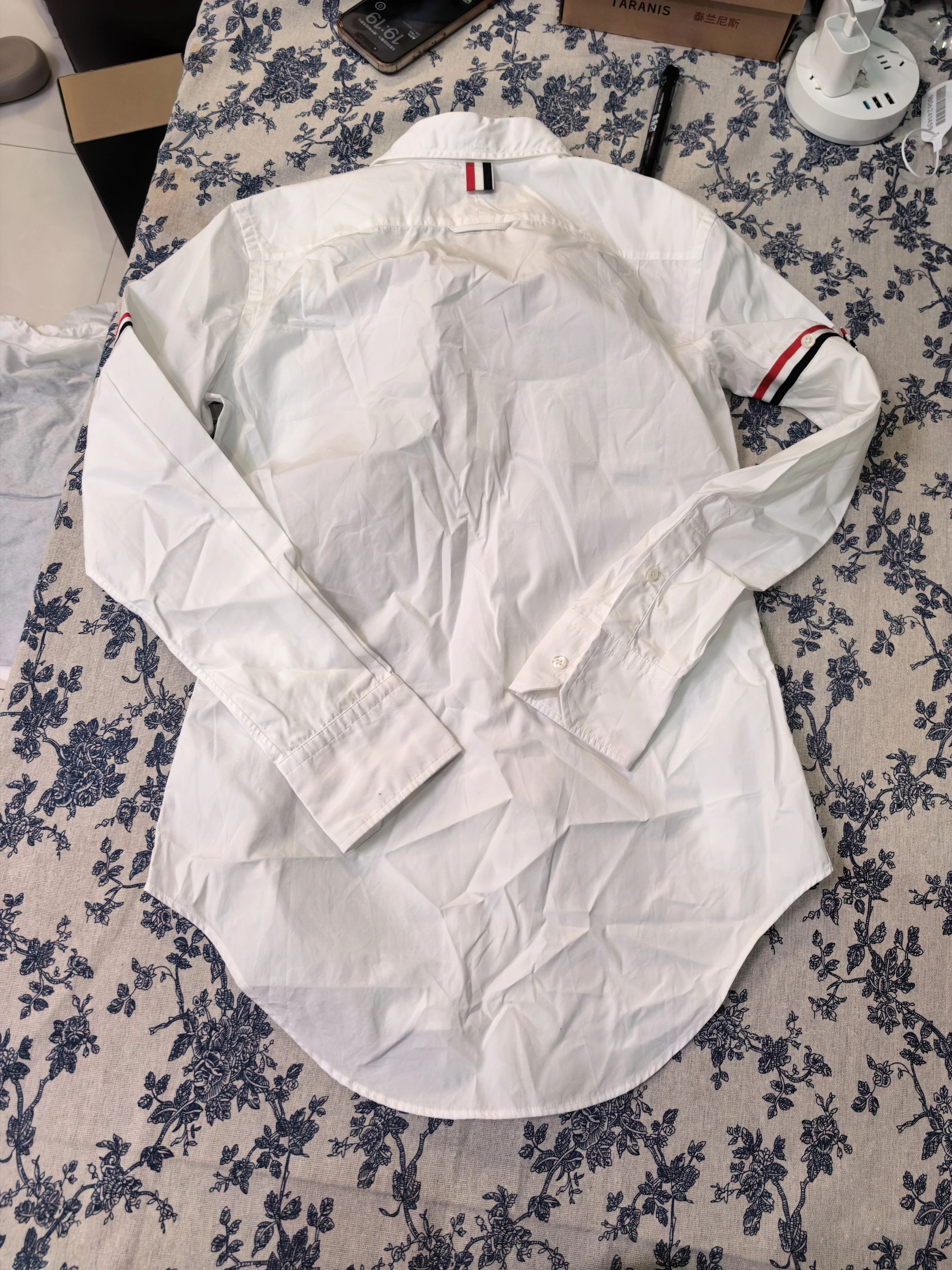 Thom Browne Thom Browne White LS Shirt 40 Near New Size S / US 4 / IT 40 - 8 Thumbnail