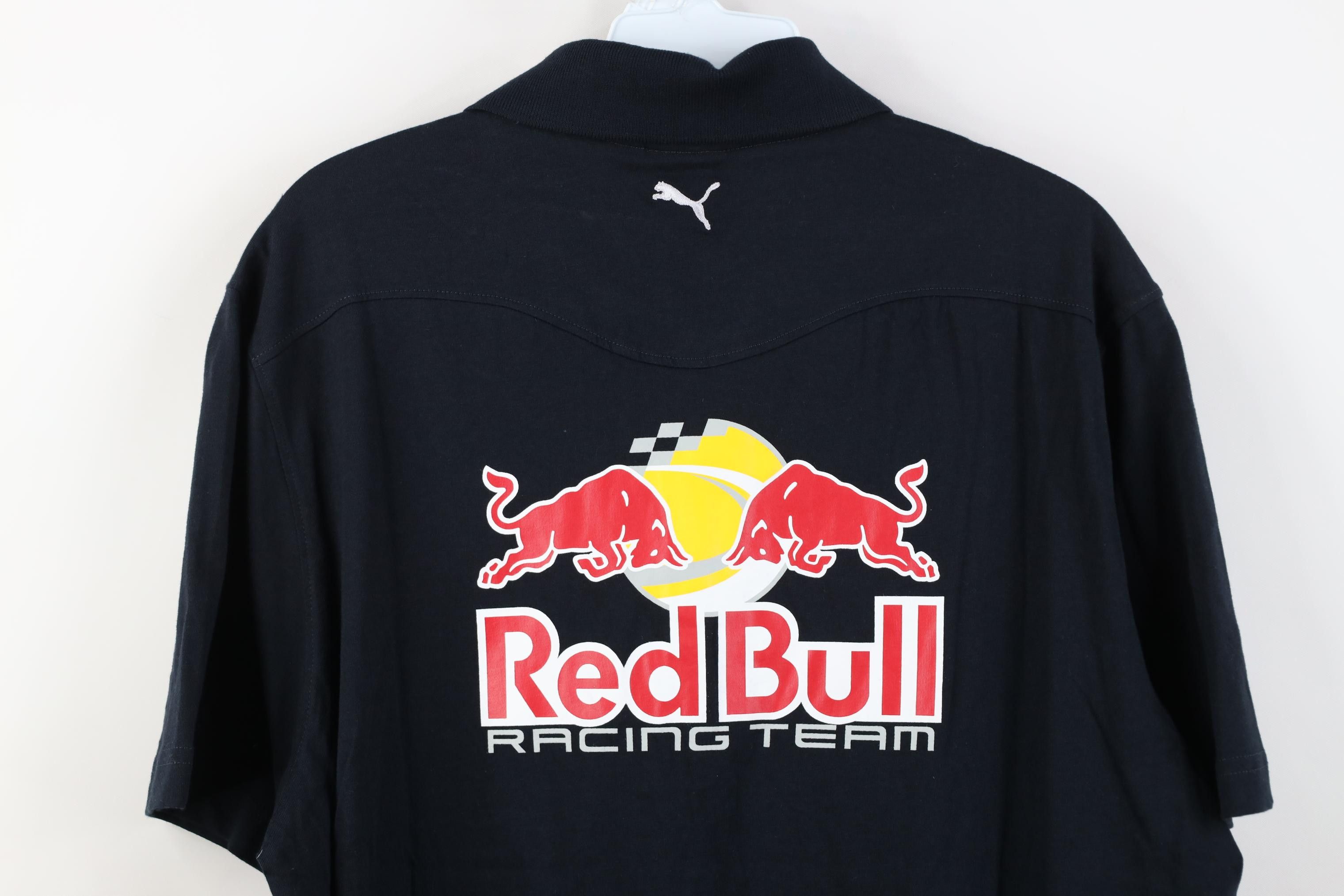 Puma New Puma x F1 Formula 1 Racing Red Bull Team Polo Shirt Size US L / EU 52-54 / 3 - 14 Thumbnail
