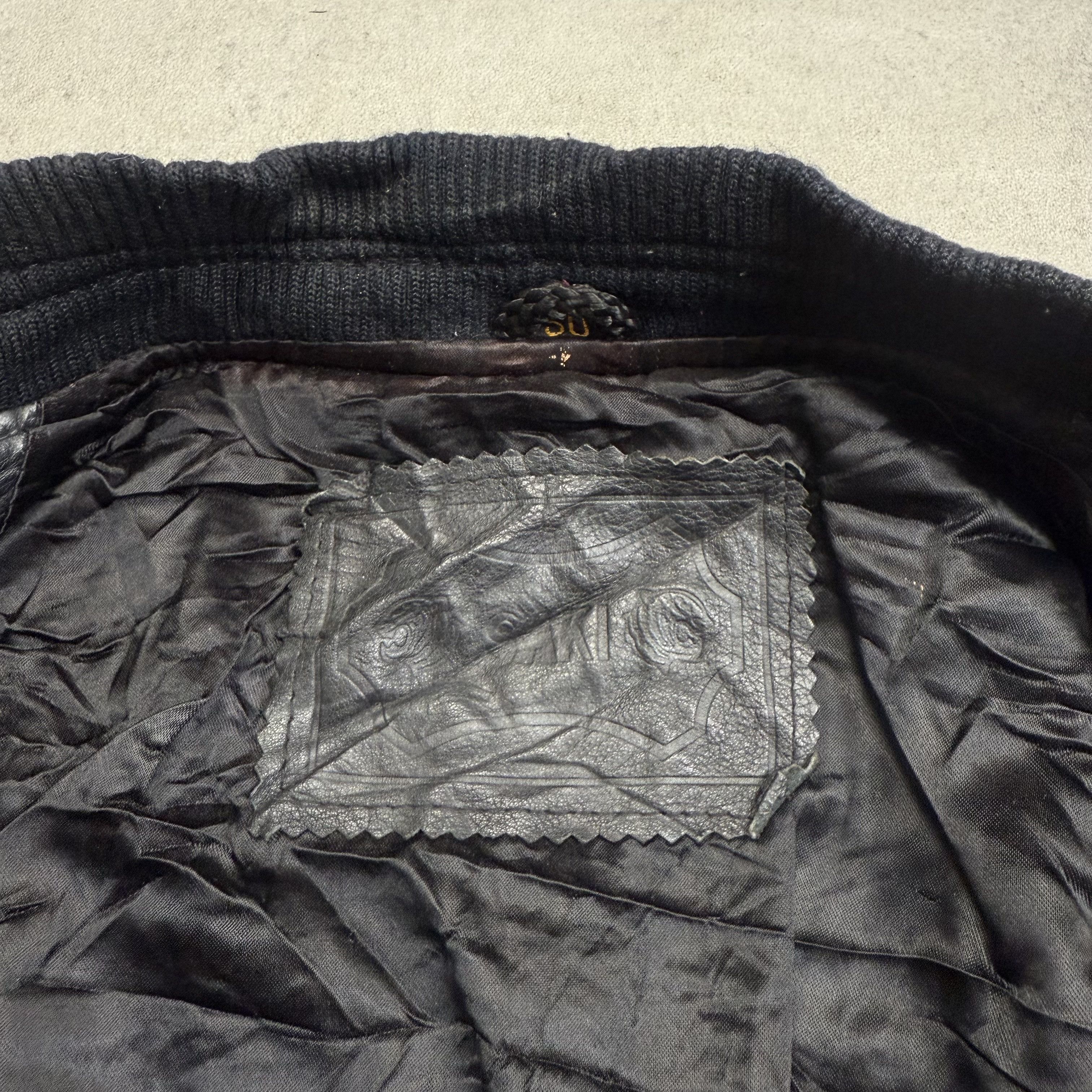 Genuine Leather Vintage SAKI AB Genuine Leather Jacket Size US M / EU 48-50 / 2 - 7 Thumbnail
