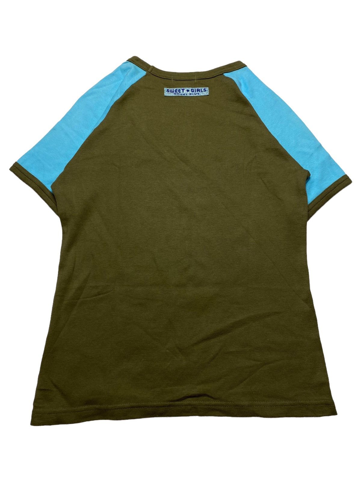 Angel Blue 2000s Angel Blue - Crayon Graphic Baby Tee Size M / US 6-8 / IT 42-44 - 2 Thumbnail