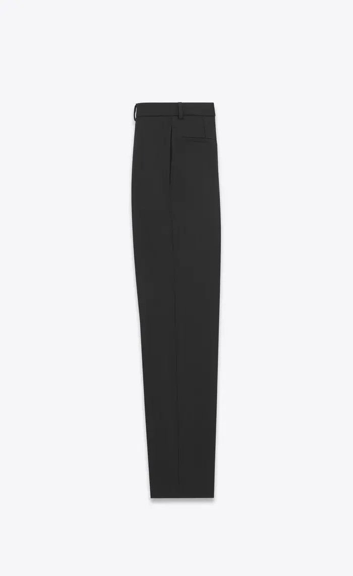 Saint Laurent Paris o1bcso1str1124 High Waisted Pants in Black Size US 32 / EU 48 - 2 Thumbnail